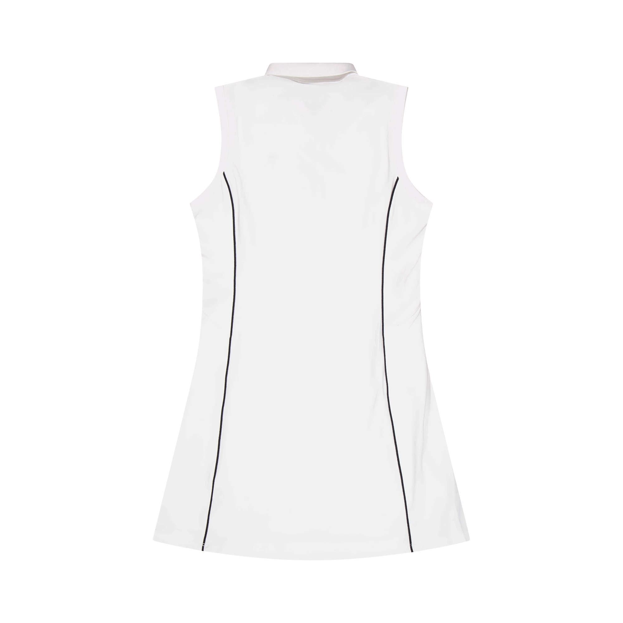 W Pique Dress White - Bild 2