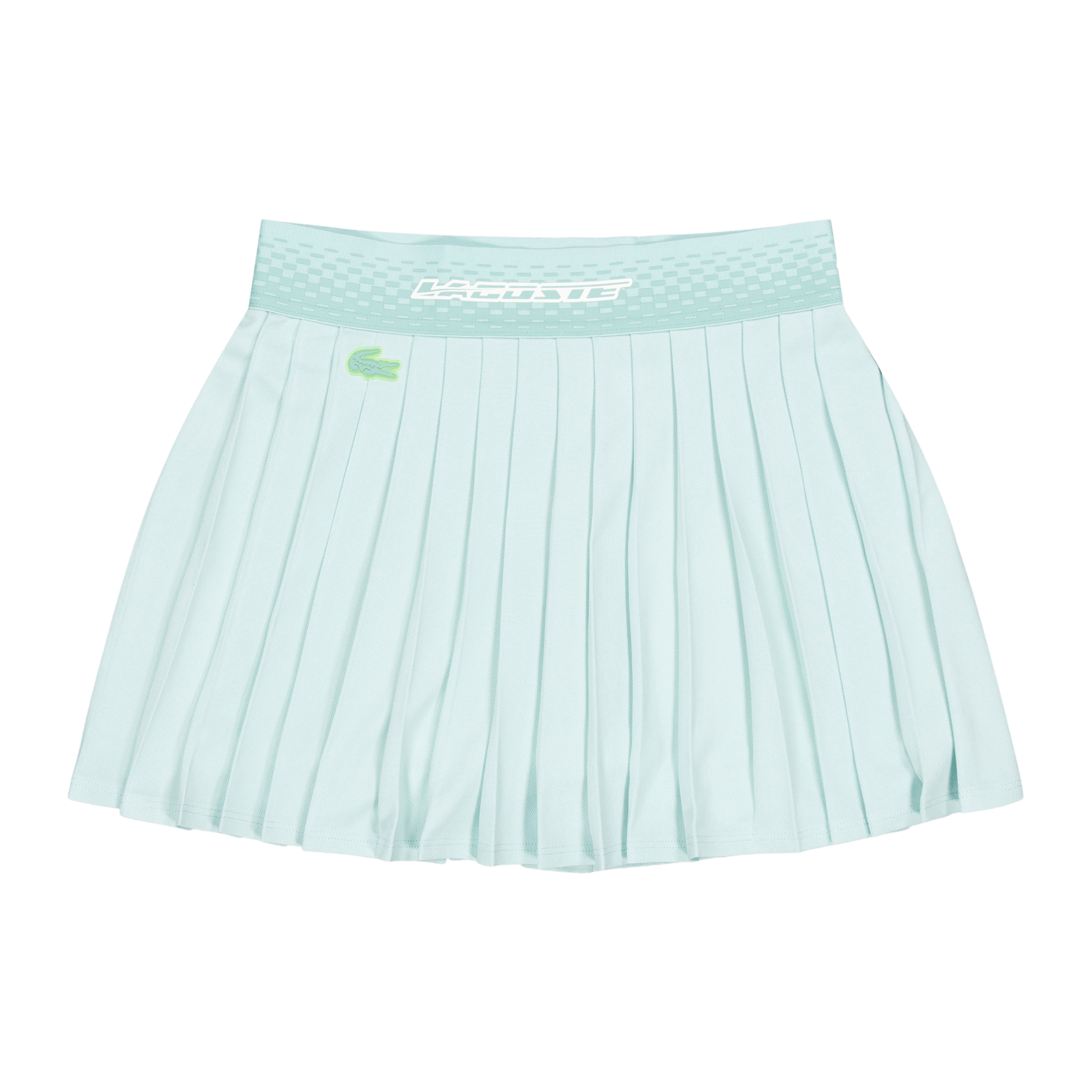 Lacoste Skirt Flourida/mint, Female, Apparels, skirts & dresses, Padel, Turquoise, 38