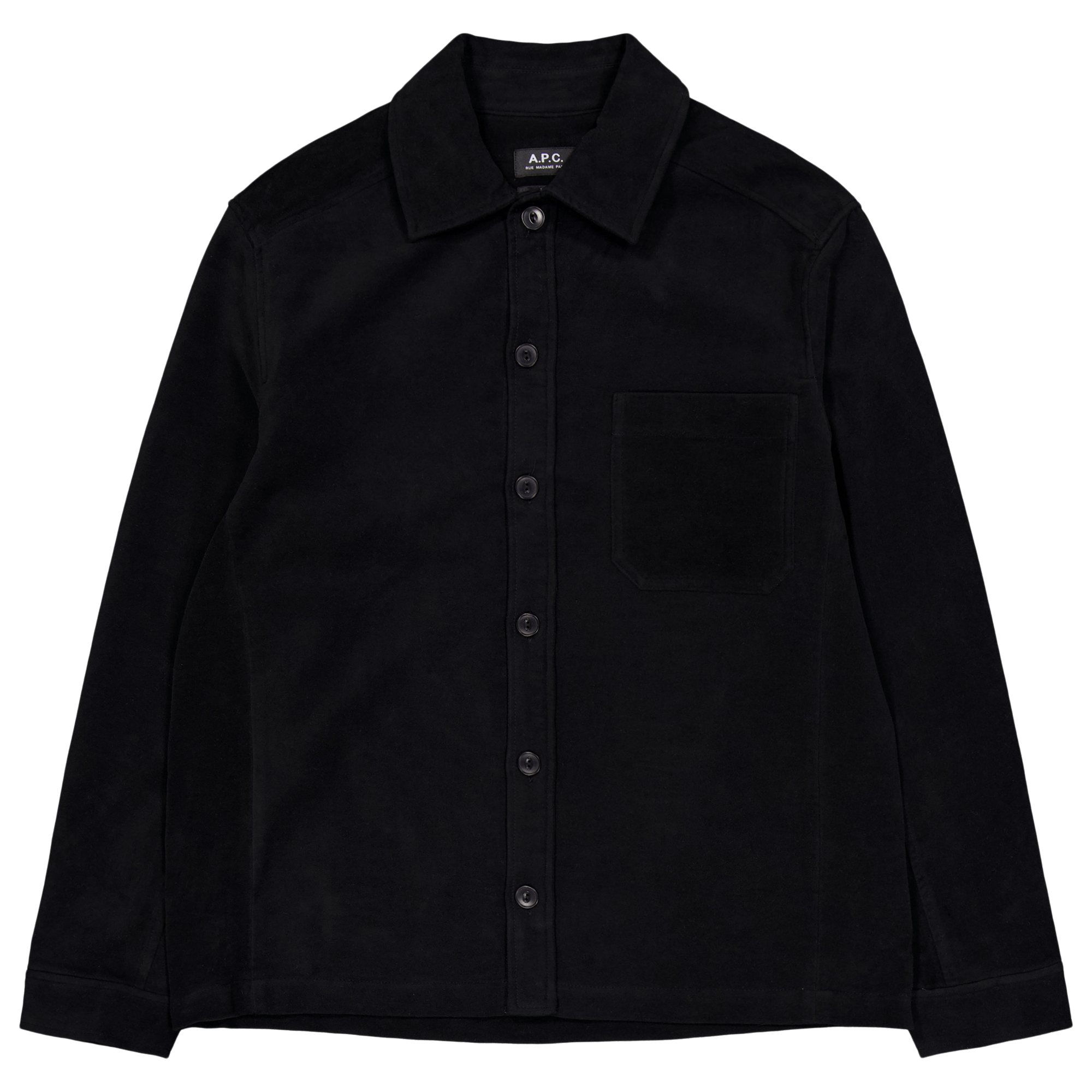 Surchemise Adrien Lzz, Male, Apparels, Tops, Black, S