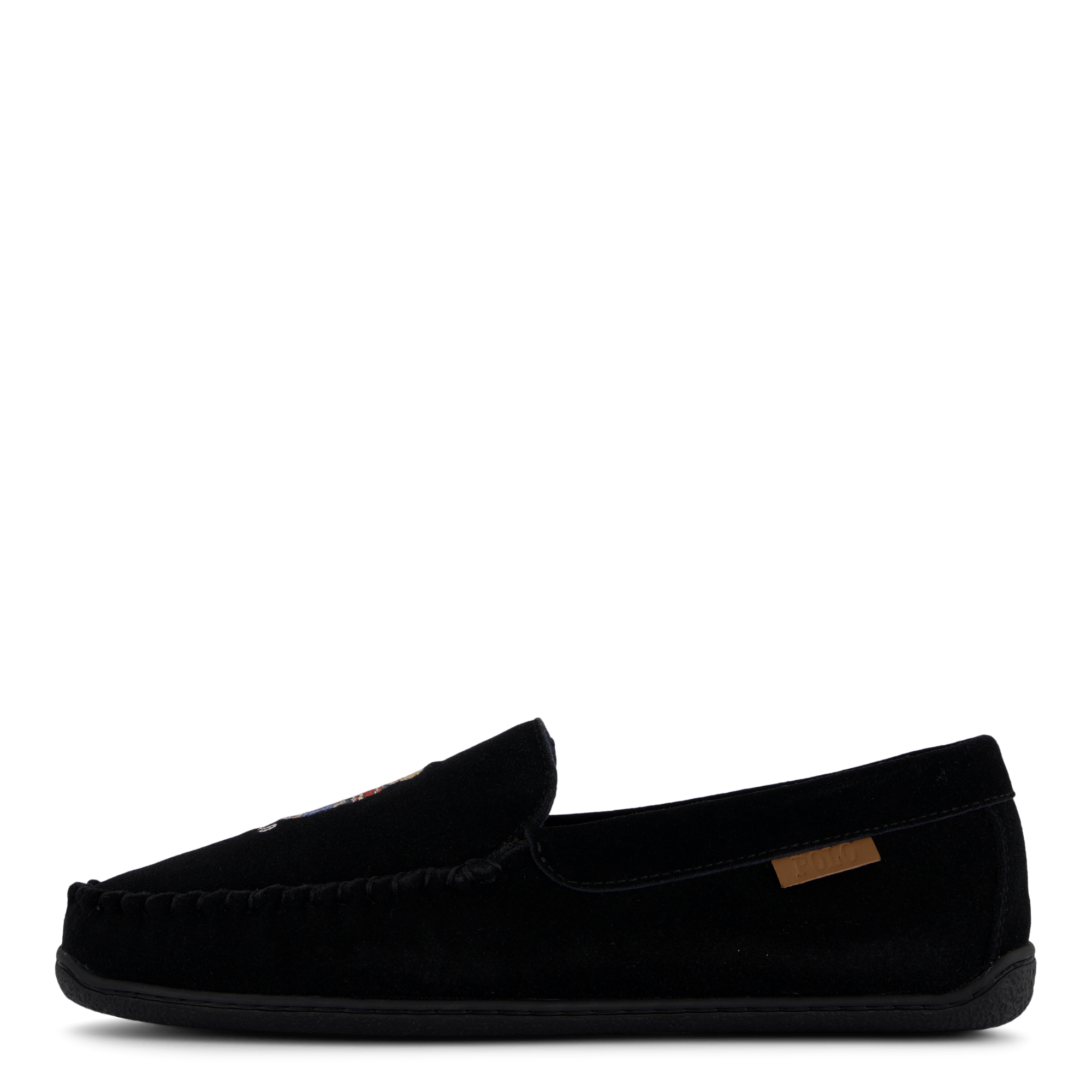 Polo Ralph Lauren Suede Black, Male, Zapatos, Sandalias y Pantuflas, zapatillas de casa, Negro, EU 41