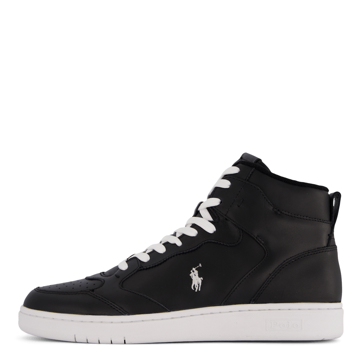 Court Leather High Top Sneaker Black White PP Shoes For Every court-leather-high-top-sneaker-black-white-pp-shoes-for-every