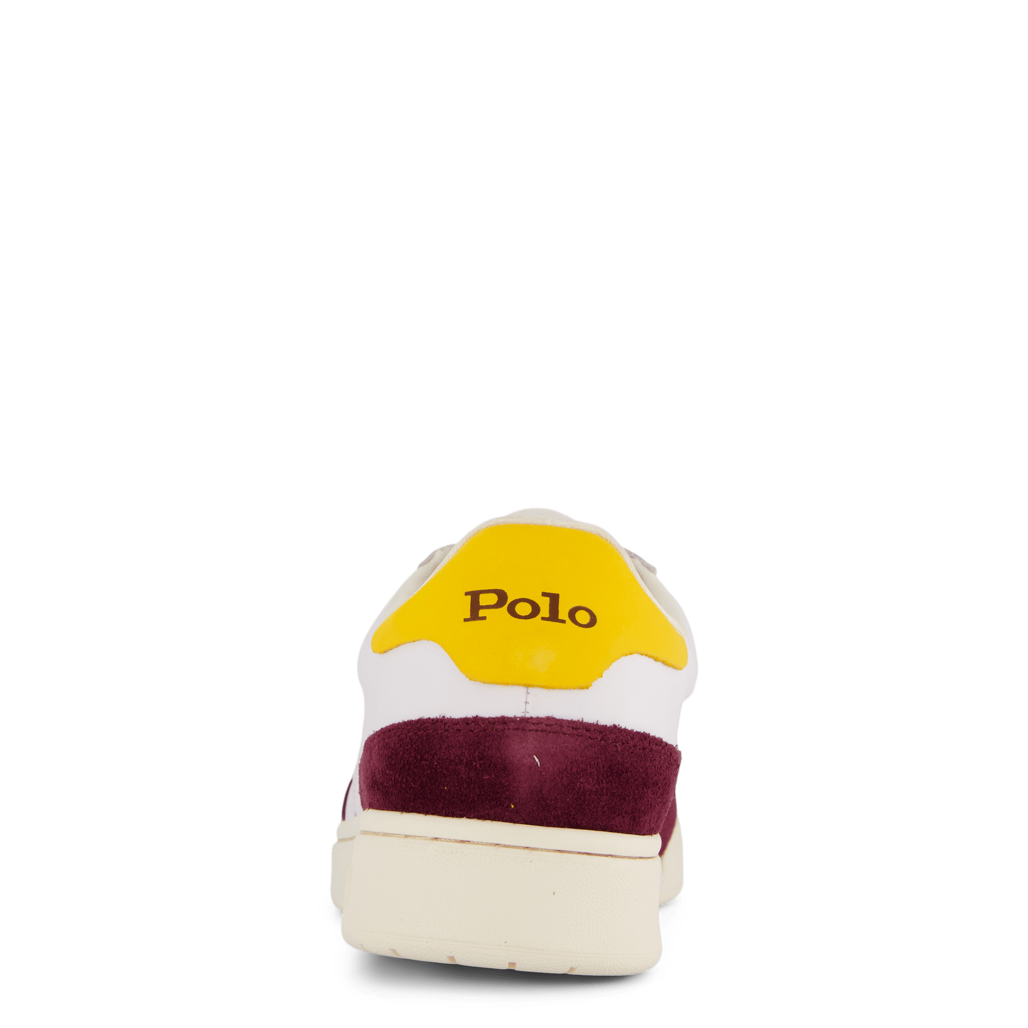 Court Leather-Suede Sneaker White / Wine / Gold - Bild 2