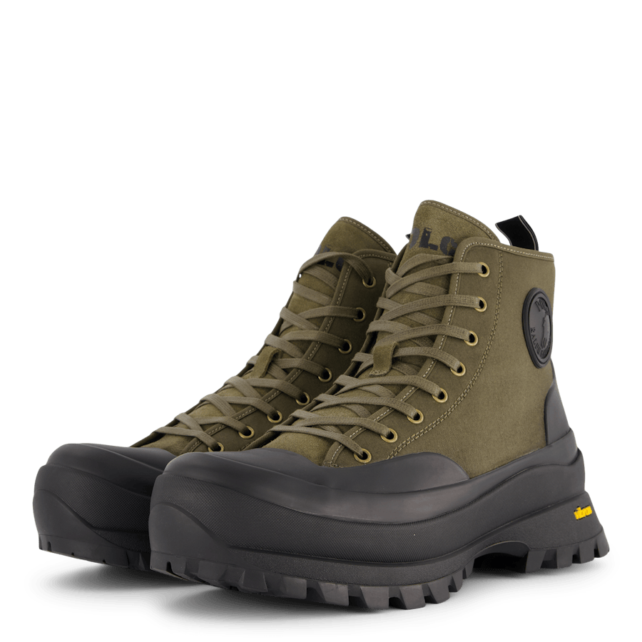 Armin Waxed Twill Sneaker Boot Canopy Olv - Bild 5