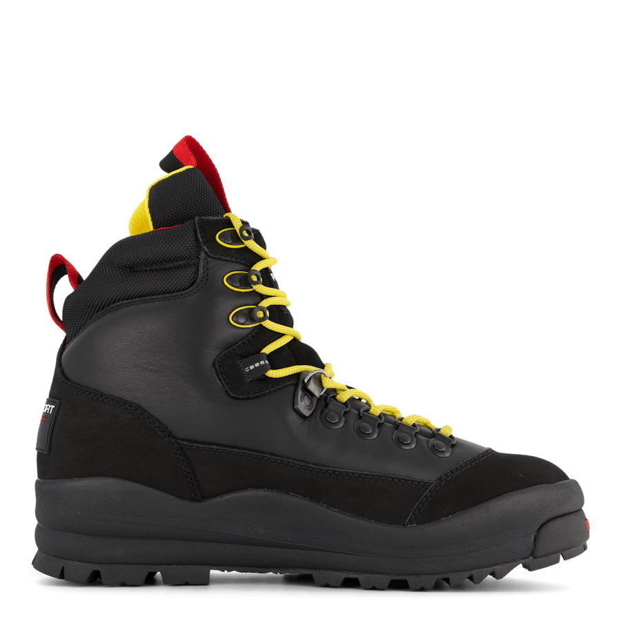 Polo Sport Hiker Leather Boot Black / Yellow / Red - Bild 3