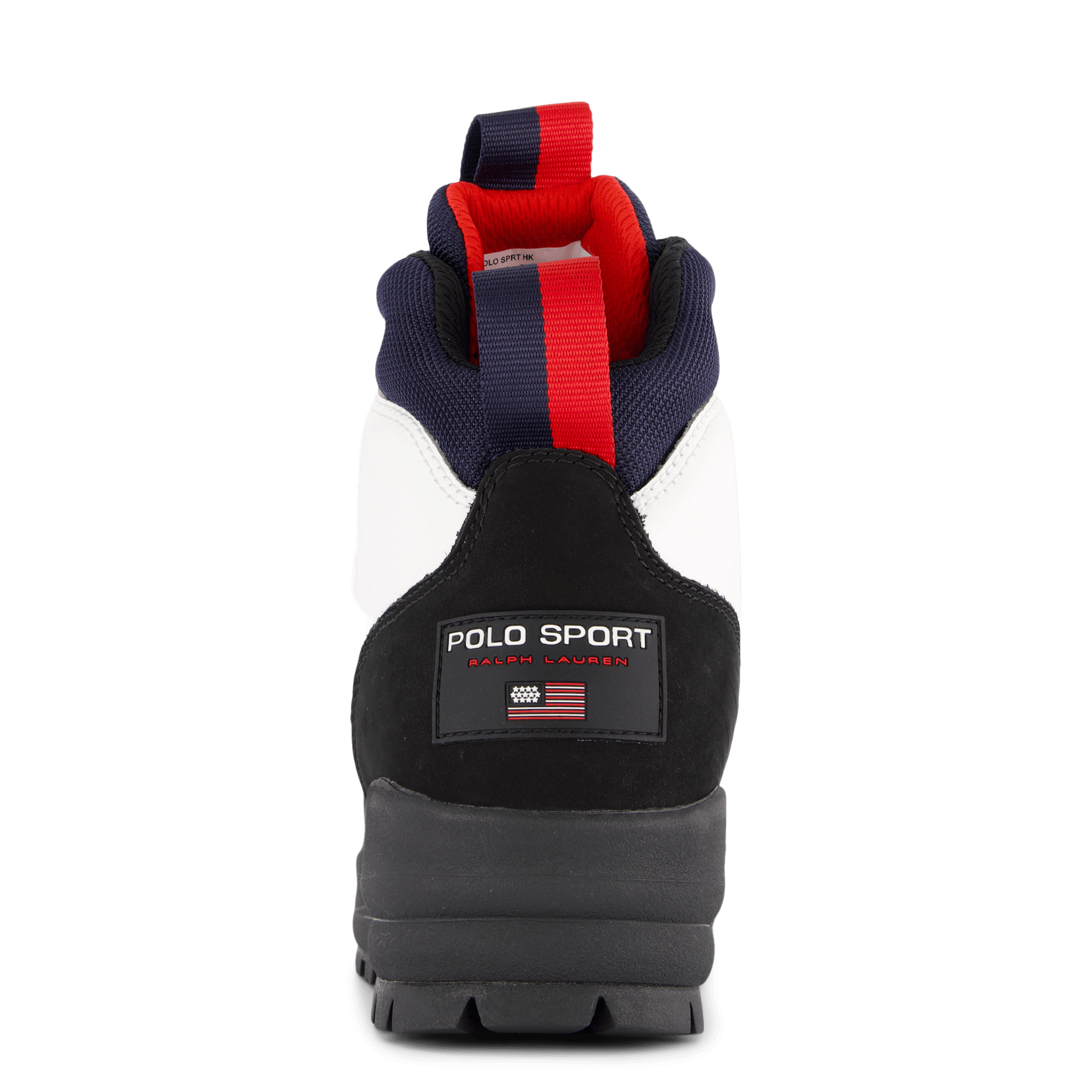 Polo Sport Hiker Leather Boot White / Navy / Red - Bild 2