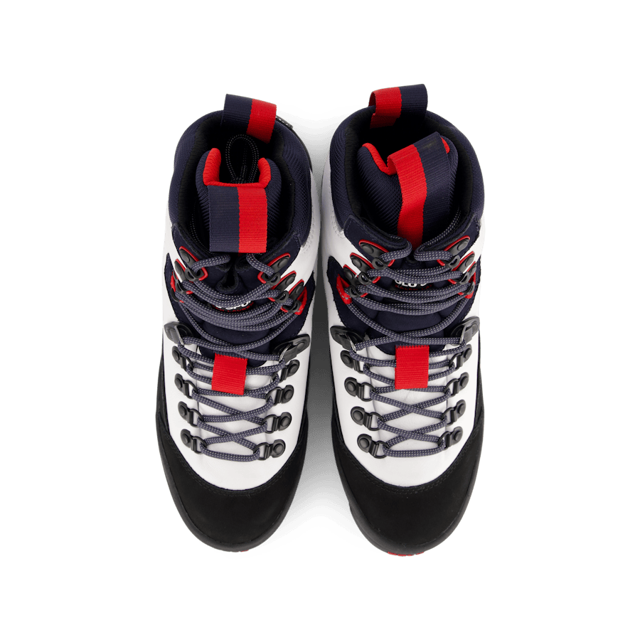 Polo Sport Hiker Leather Boot White / Navy / Red - Bild 6
