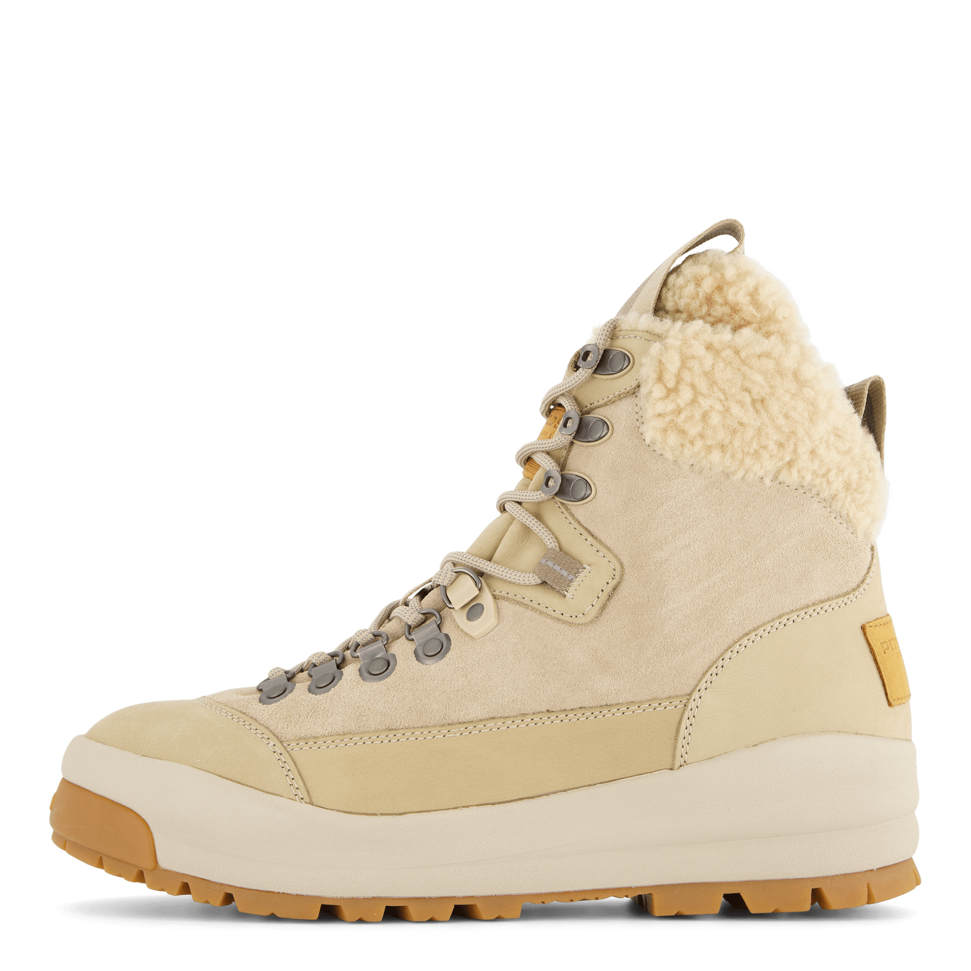 Polo Sport Hiker Suede-Shearling Boot Milkshake / Vachetta
