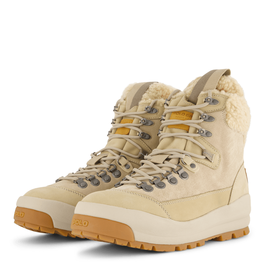 Polo Sport Hiker Suede-Shearling Boot Milkshake / Vachetta - Bild 5