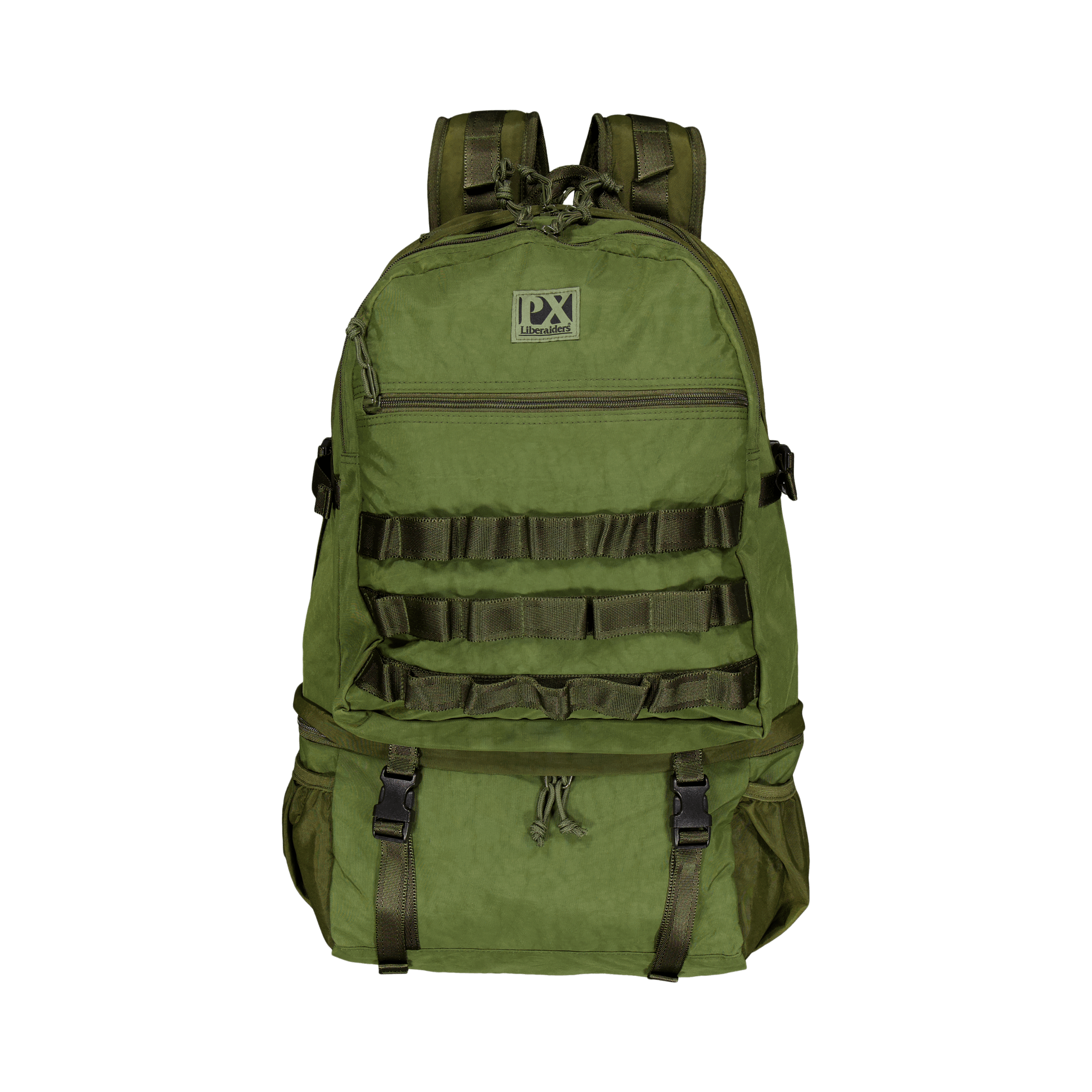 Px Traverse Backpack Olive, Unisex, Ekwipunek, Akcesoria, Zielony, ONESIZE