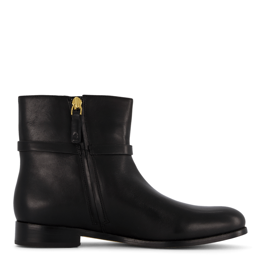 Briela Burnished Leather Bootie Black - Bild 3