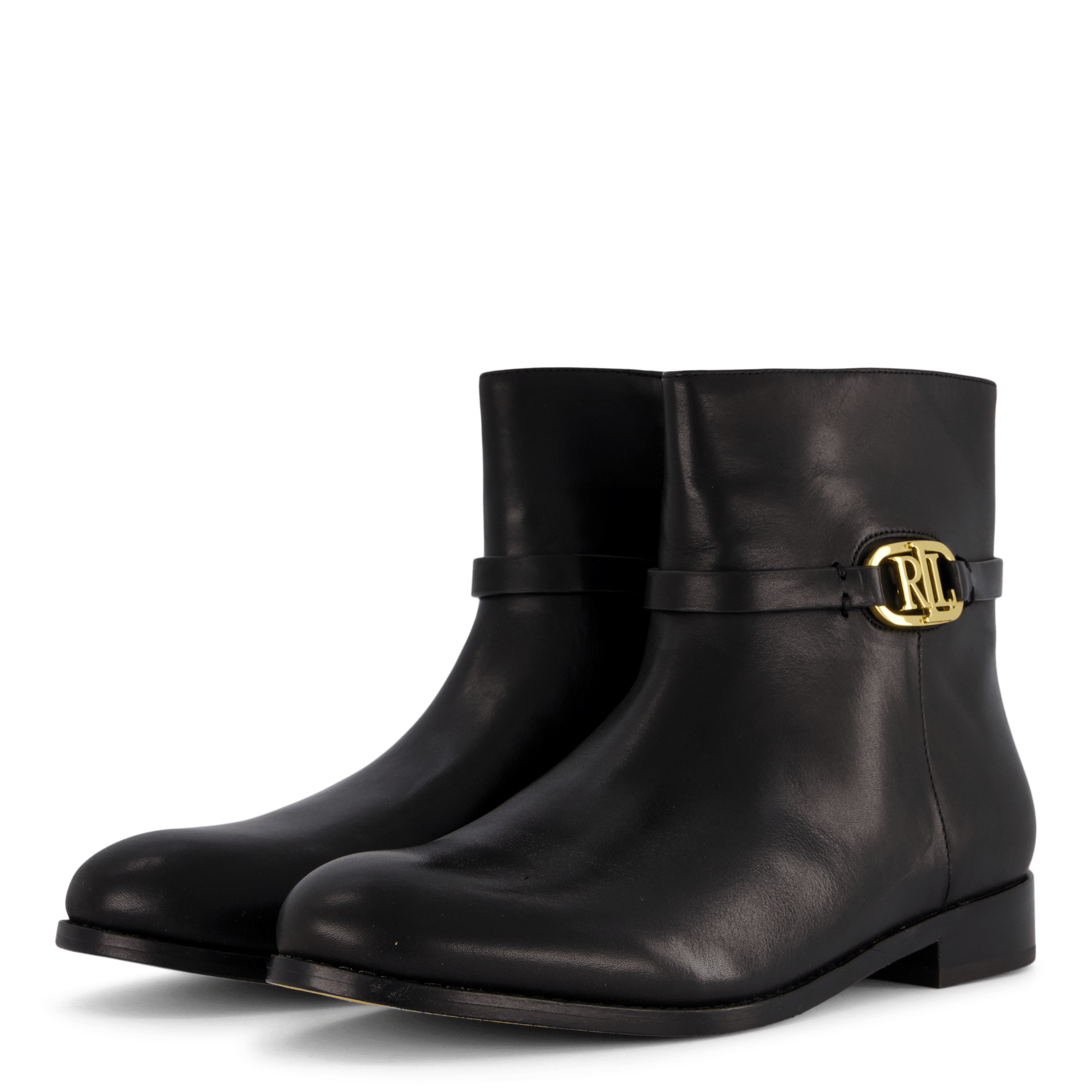 Briela Burnished Leather Bootie Black - Bild 5