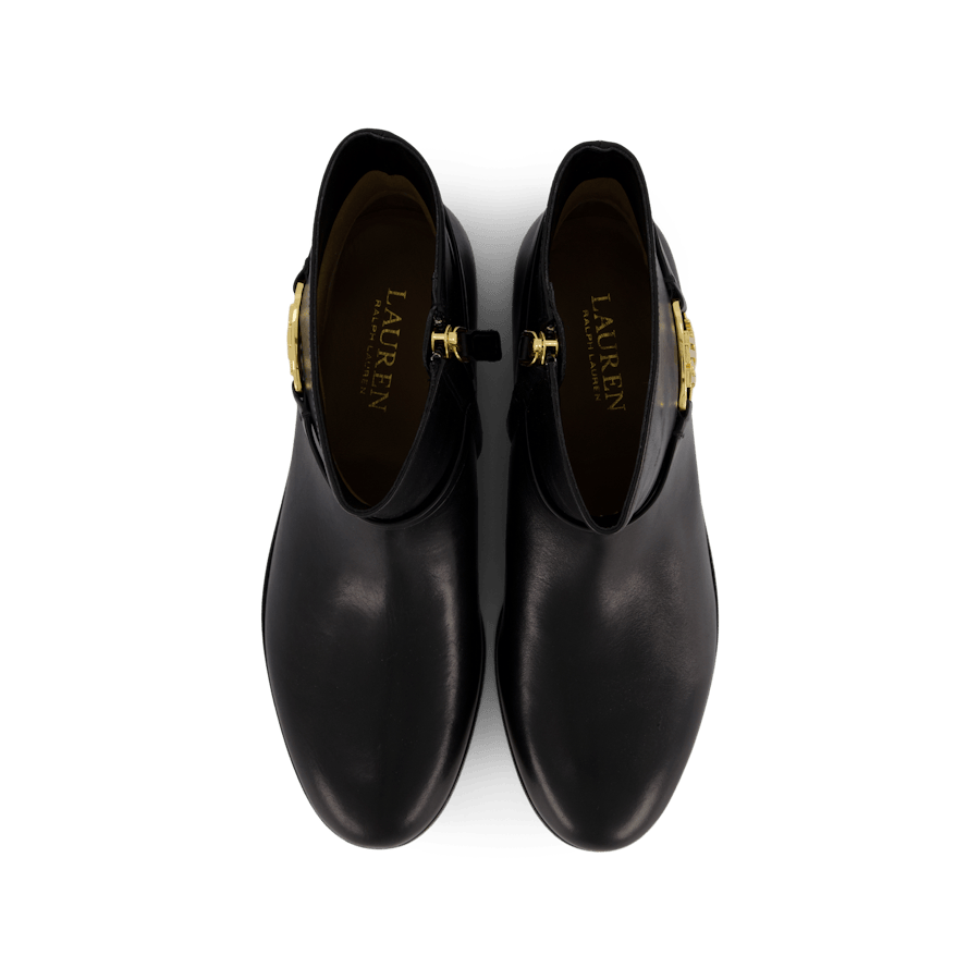 Briela Burnished Leather Bootie Black - Bild 6