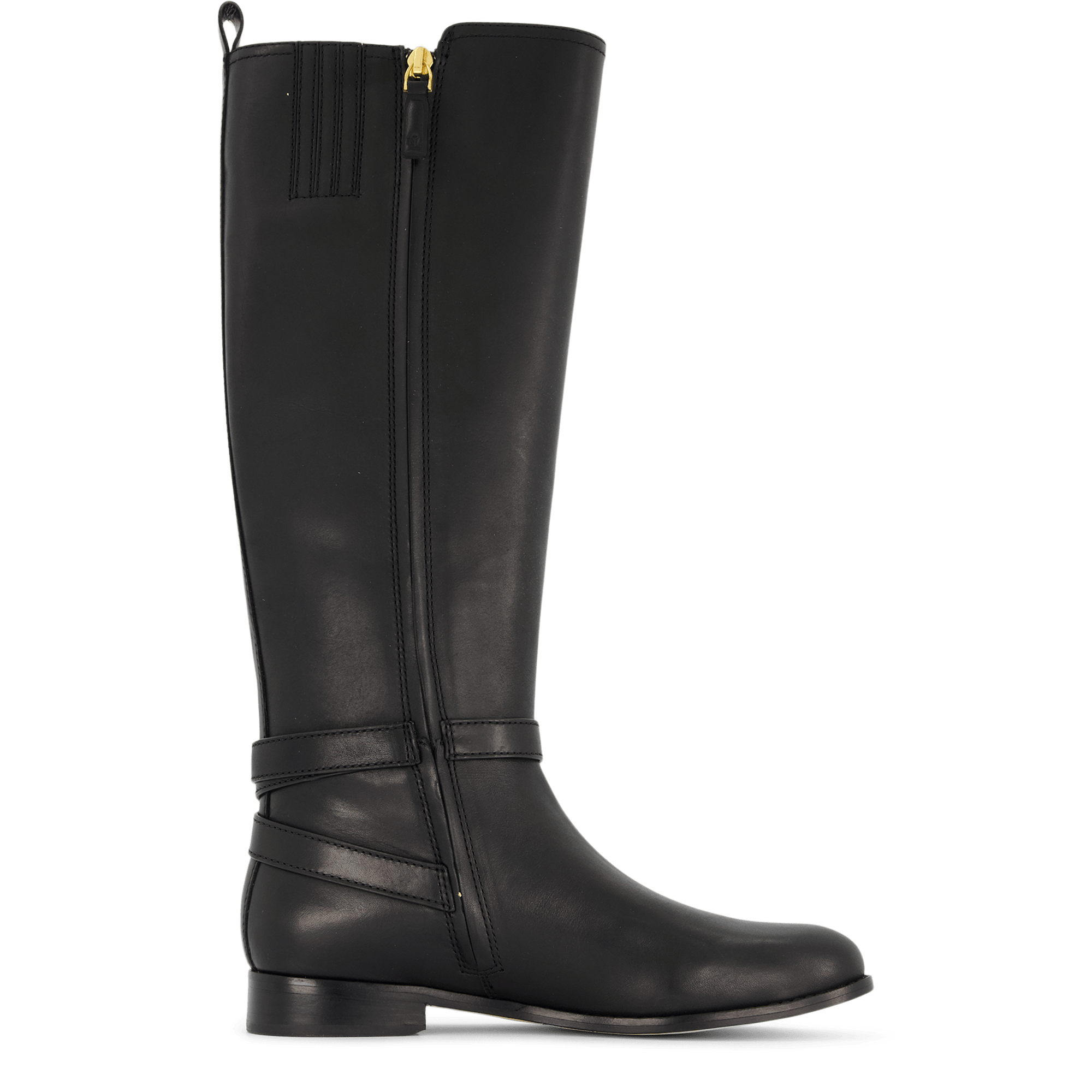 Blayke Burnished Leather Tall Boot Black - Bild 3