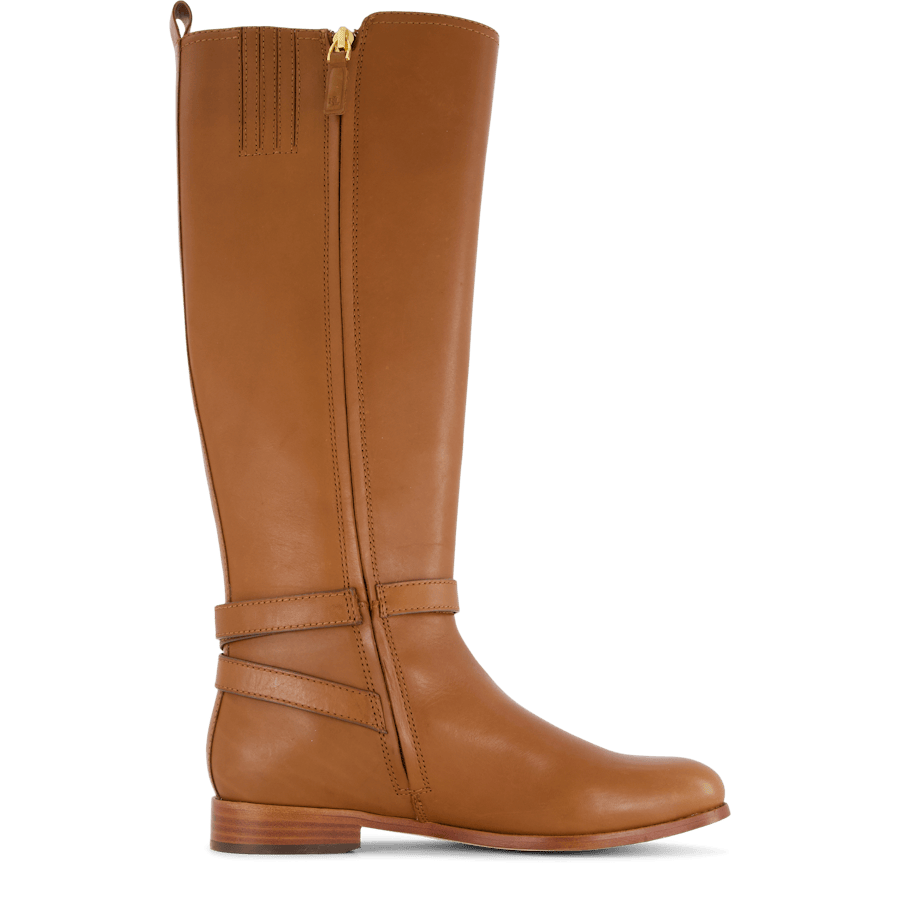 Blayke Burnished Leather Tall Boot Deep Saddle Tan - Bild 3
