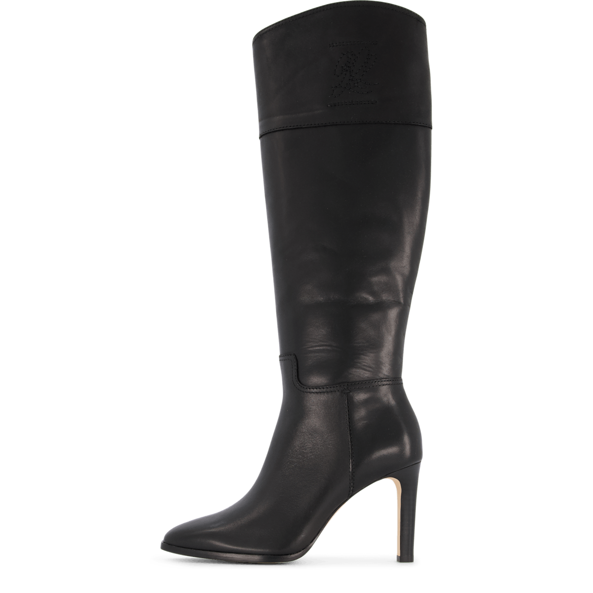 Page Burnished Leather Tall Boot Black | Shoes for every occasion | Footway