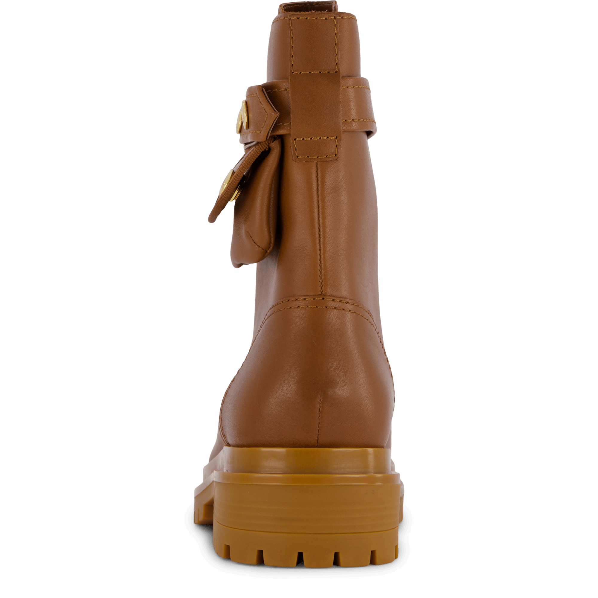 Cammie Burnished Leather Boot Deep Saddle Tan - Bild 2