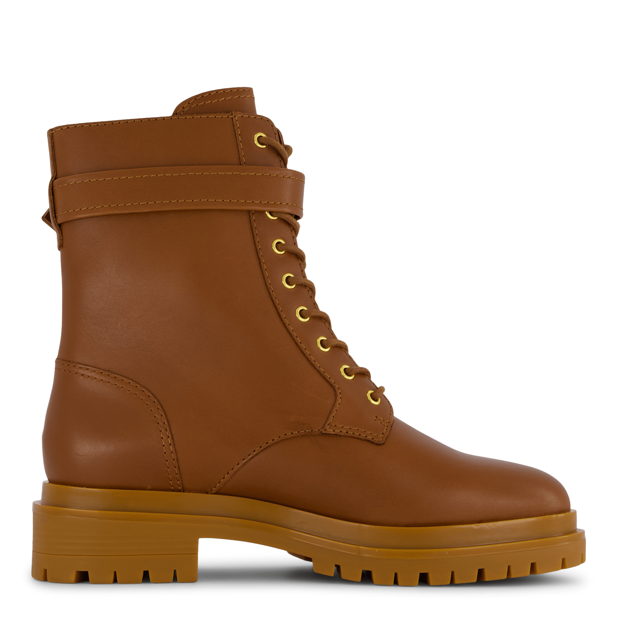 Cammie Burnished Leather Boot Deep Saddle Tan - Bild 3