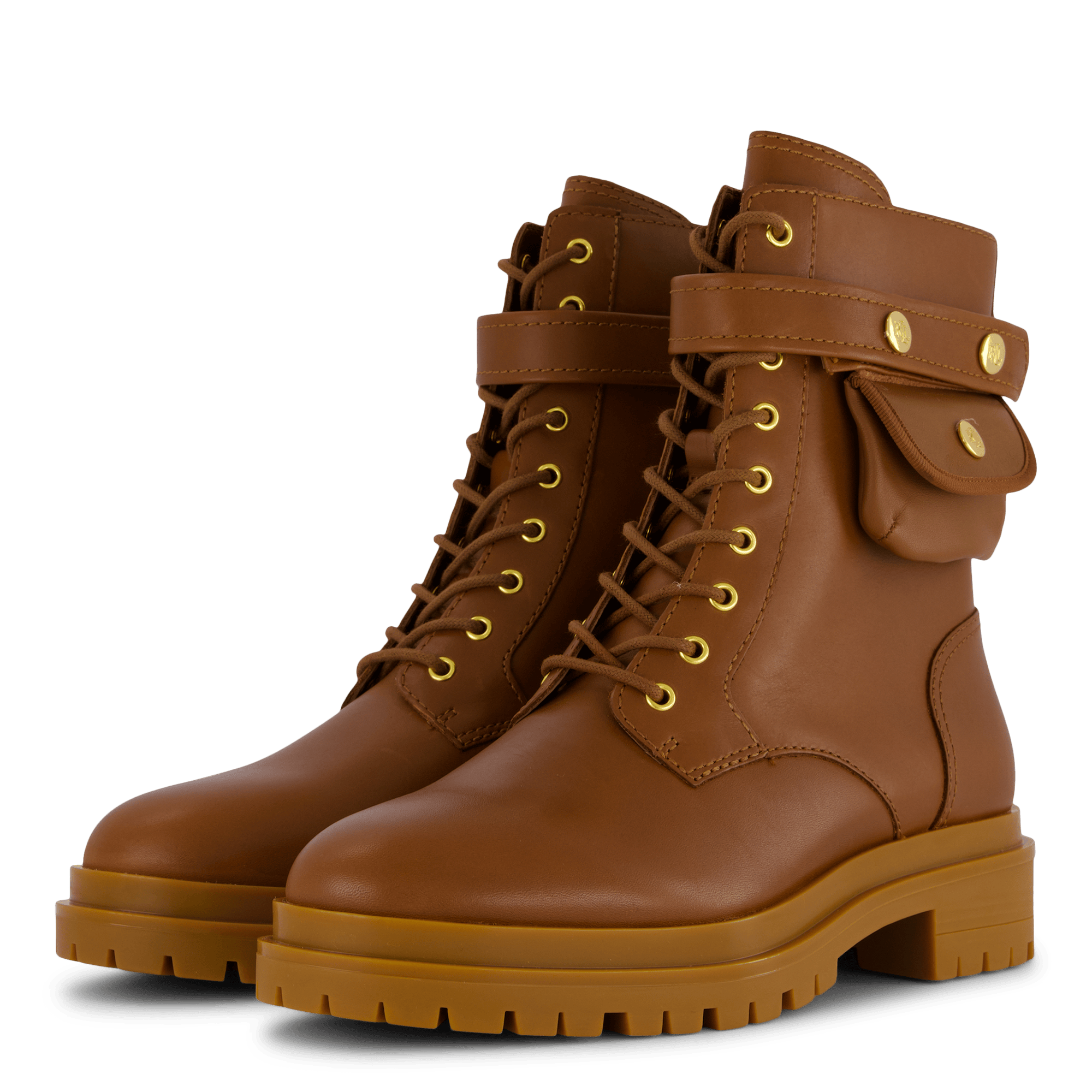 Cammie Burnished Leather Boot Deep Saddle Tan - Bild 5