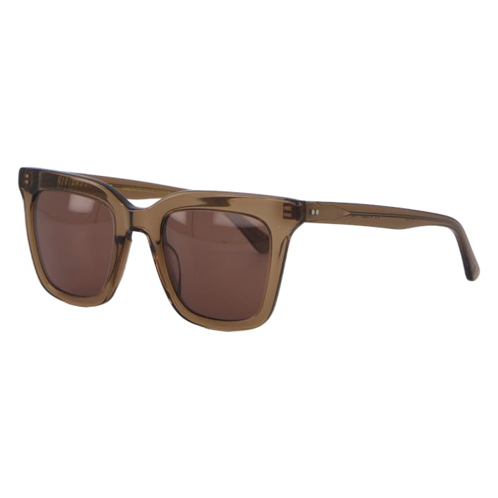 Florence Transparent Brown, Unisex, Solbriller, 49-24