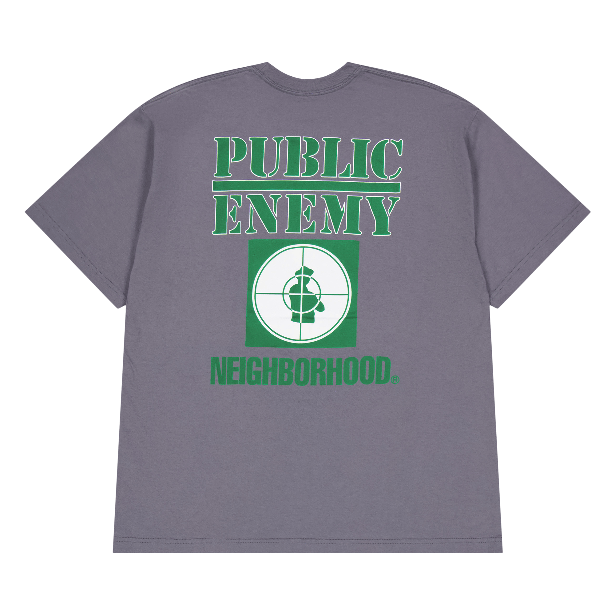 Nh X Public Enemy . Tee Ss-1 Gray - Bild 2