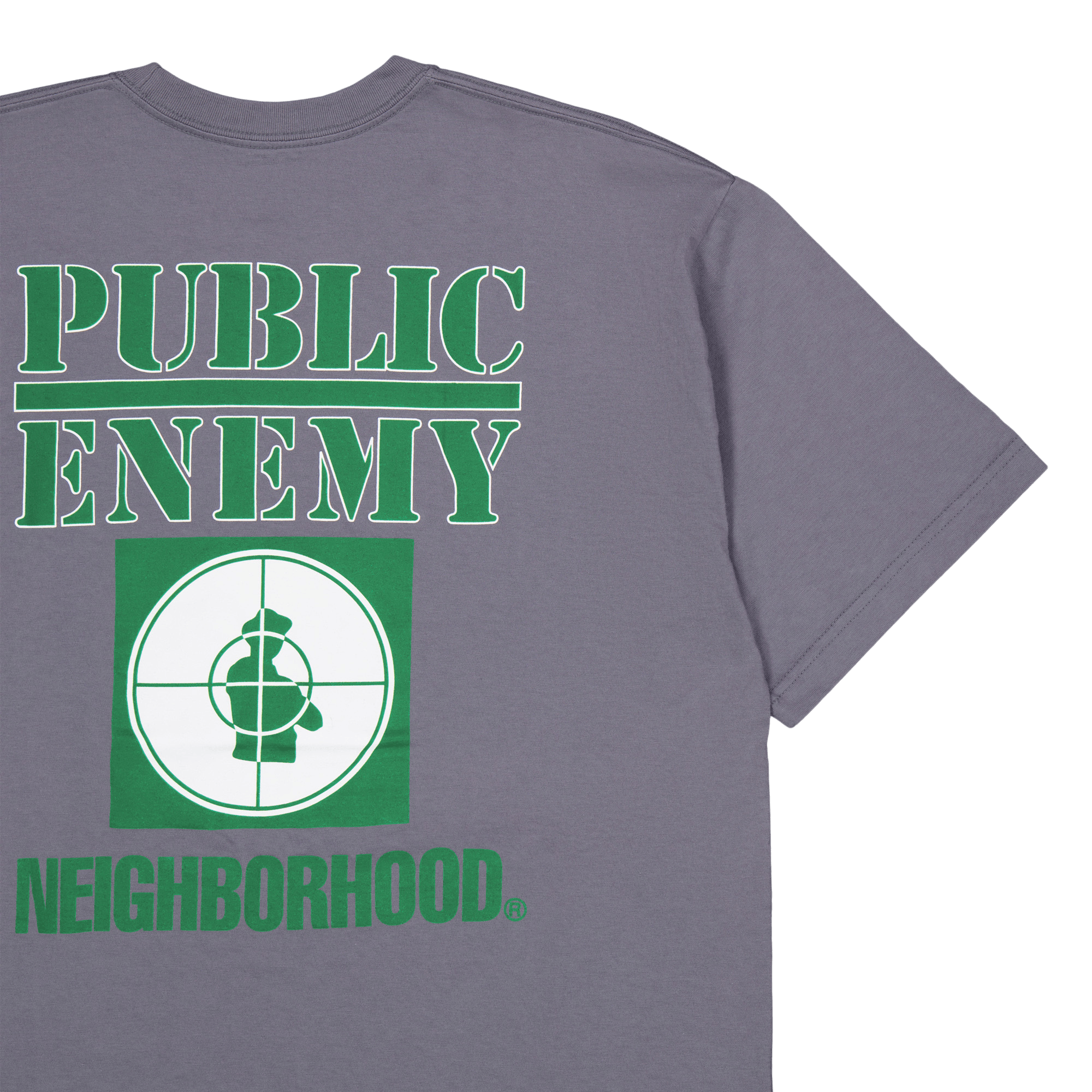 Nh X Public Enemy . Tee Ss-1 Gray - Bild 4