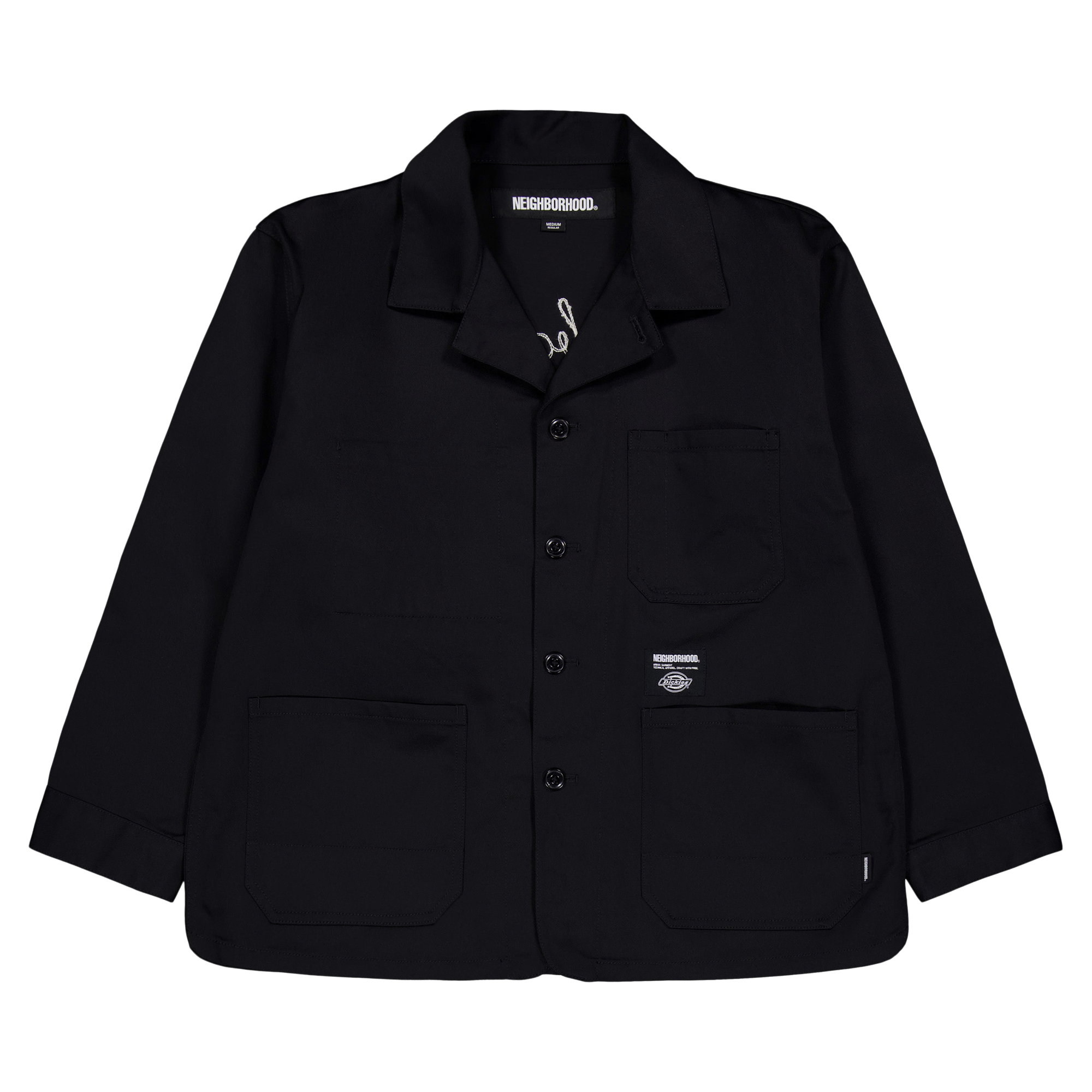 Nh X Dickies . Coverall Jacket Black