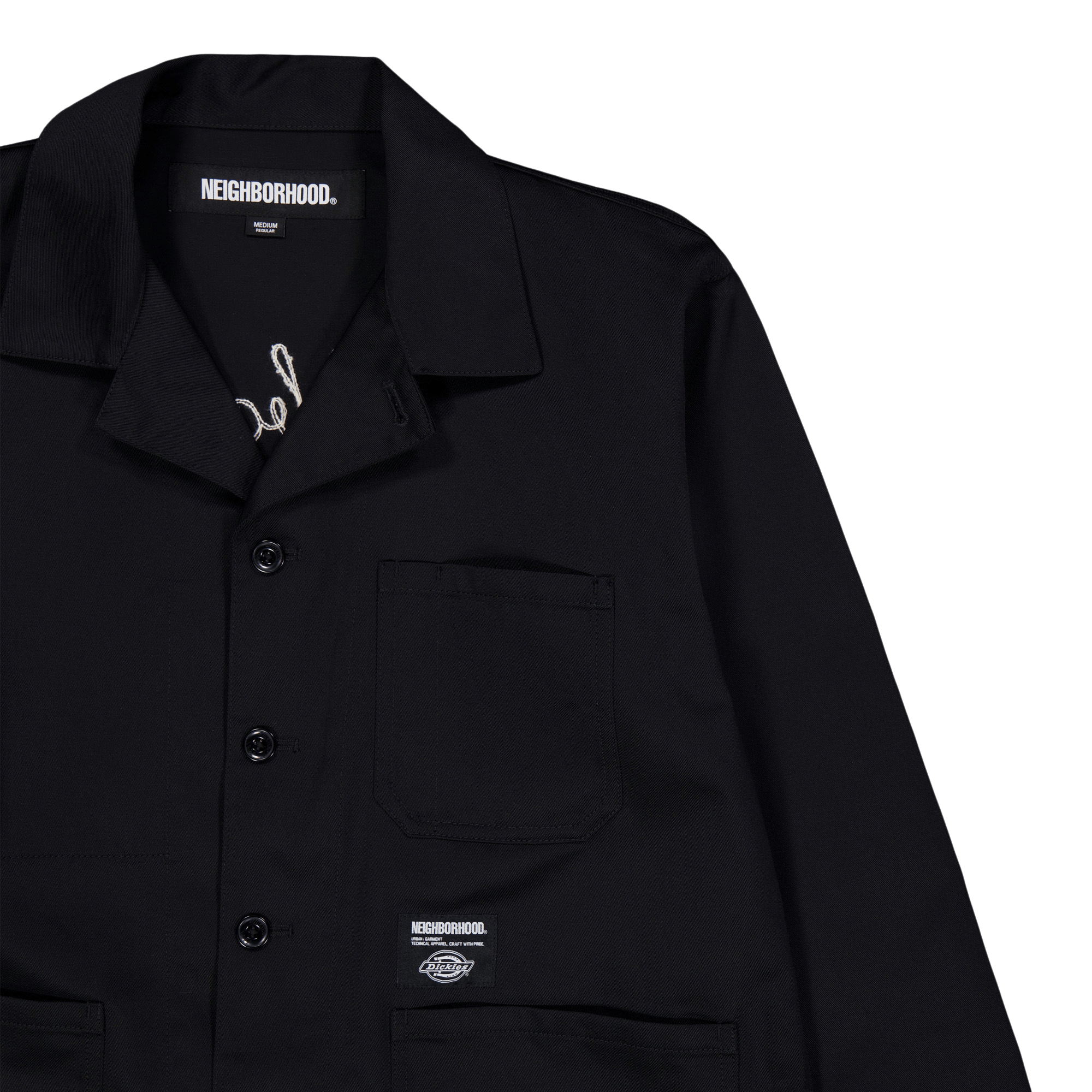 Nh X Dickies . Coverall Jacket Black - Bild 3