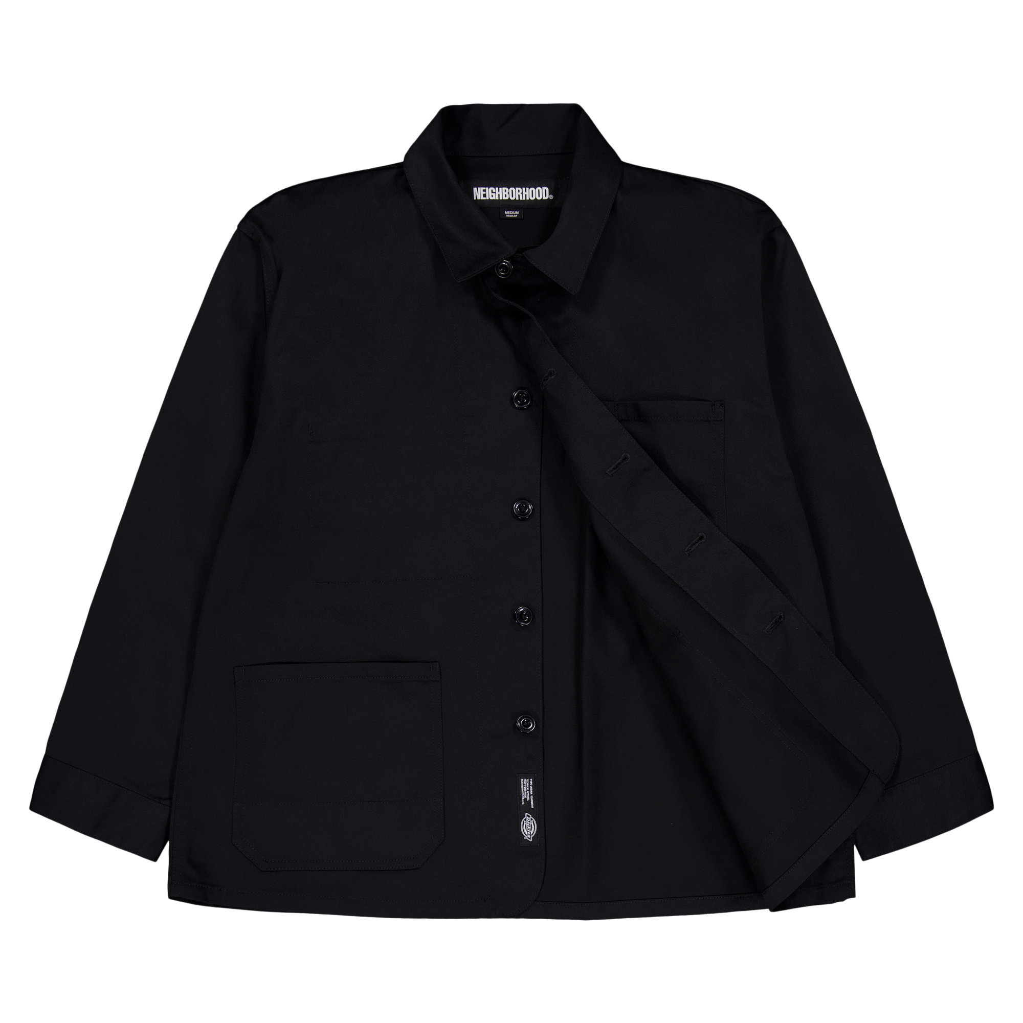 Nh X Dickies . Coverall Jacket Black - Bild 4