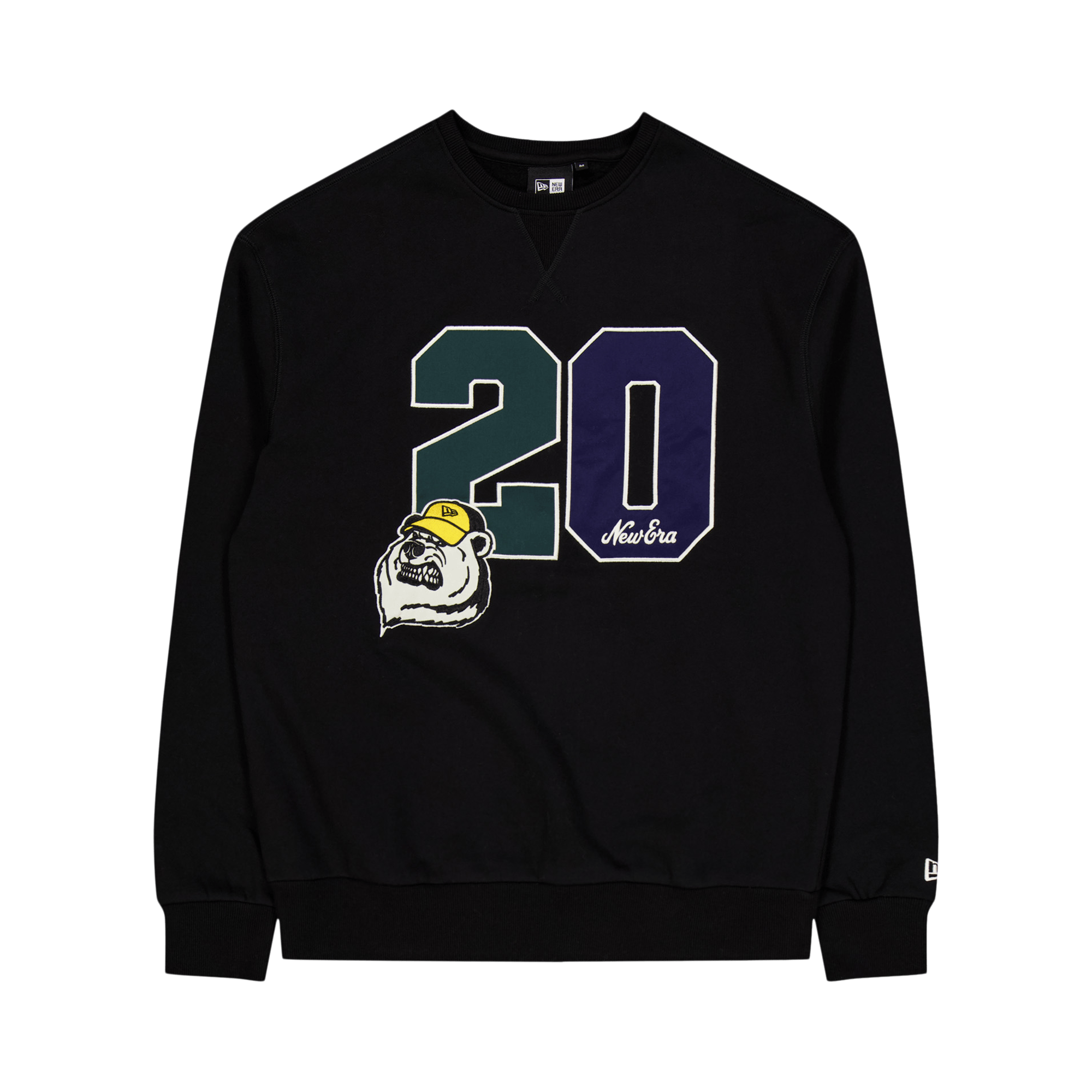 Ne Lifestyle Crew Neck Newera Black