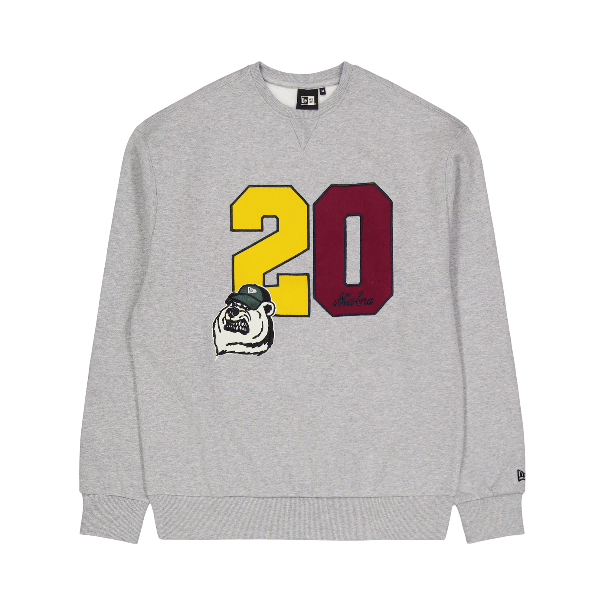 Ne Lifestyle Crew Neck Newera Grey
