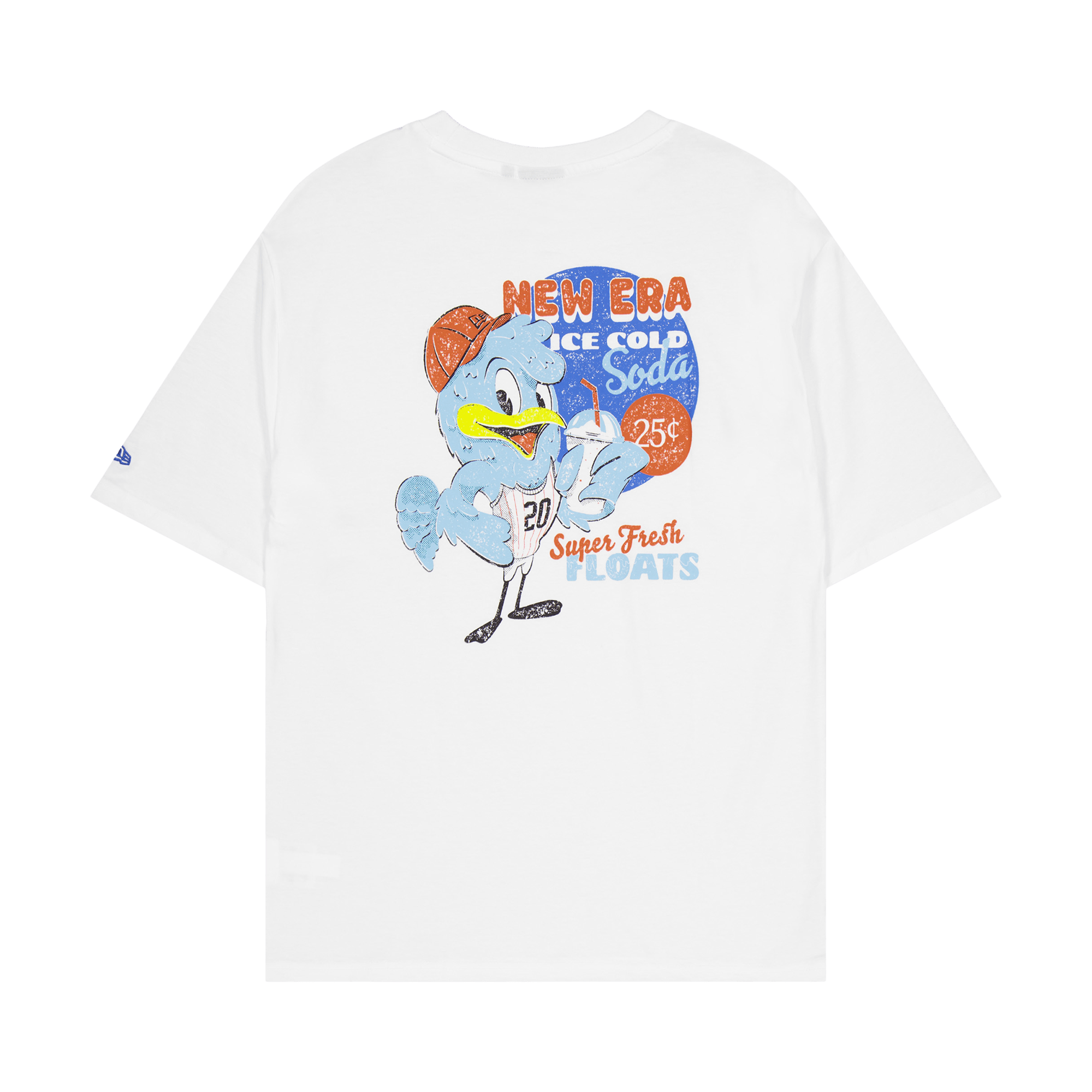Ne Character Os Tee Newera White - Bild 2