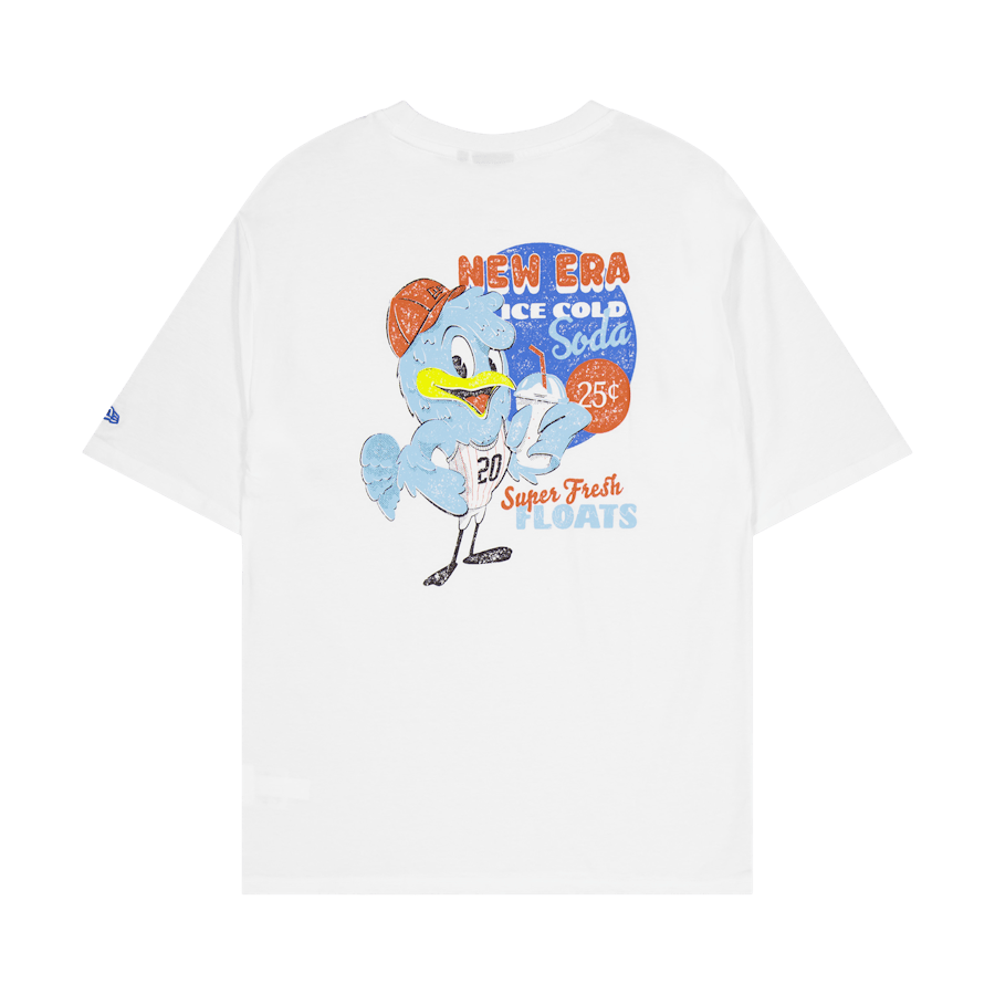 Ne Character Os Tee Newera White - Bild 2