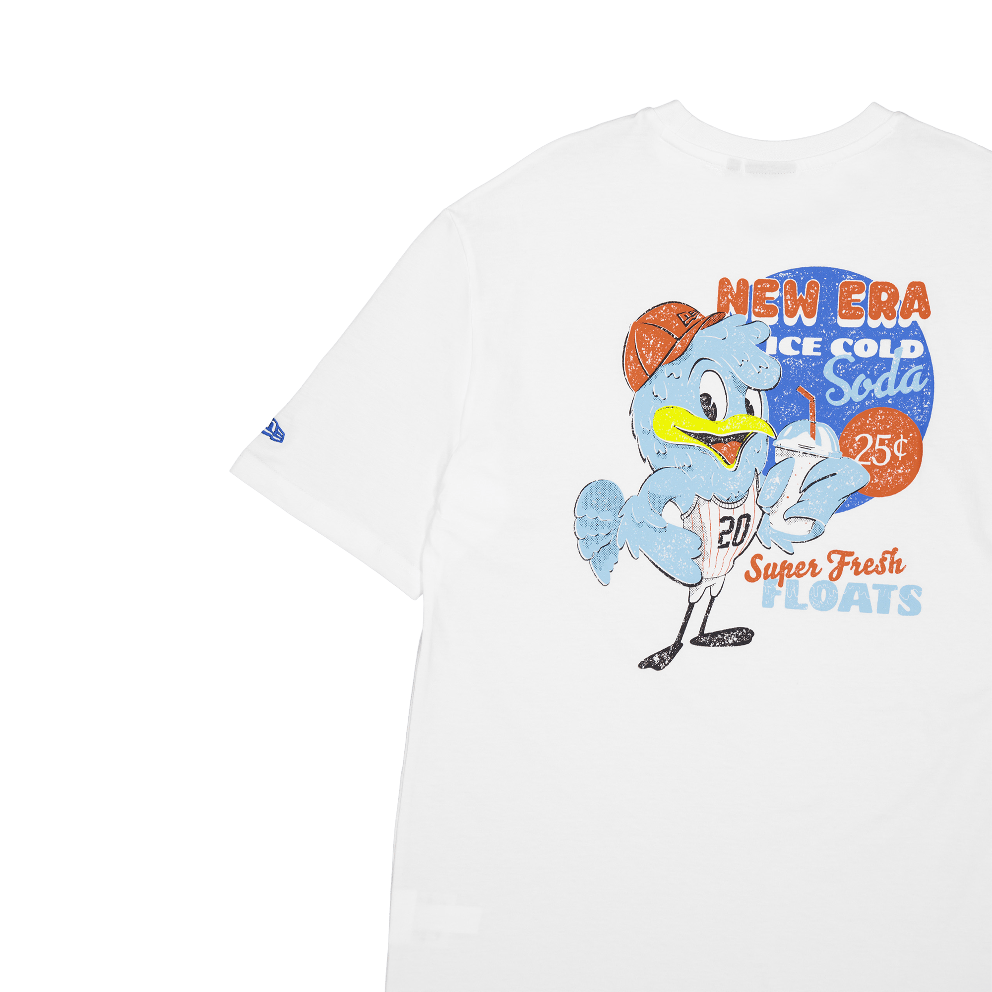 Ne Character Os Tee Newera White - Bild 4