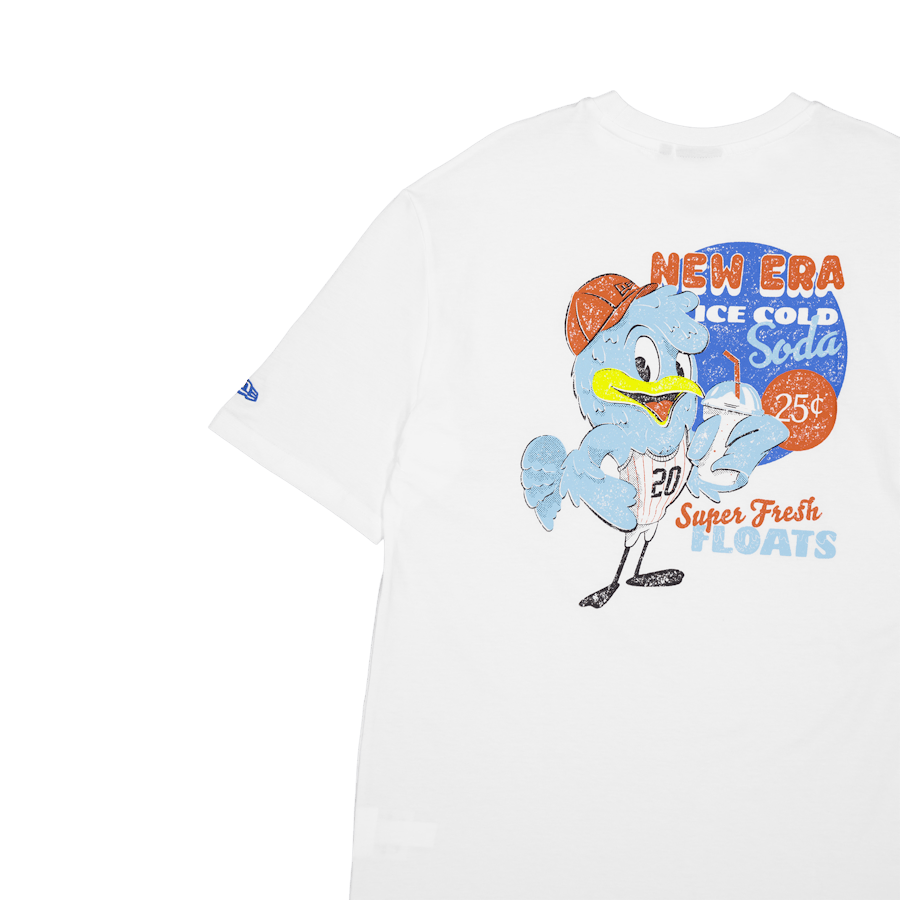 Ne Character Os Tee Newera White - Bild 4