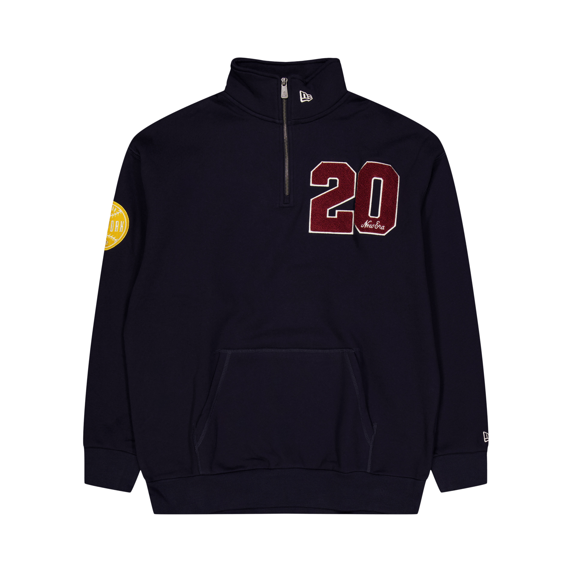 Ne Lifestyle Quarter Zip Newe Blue