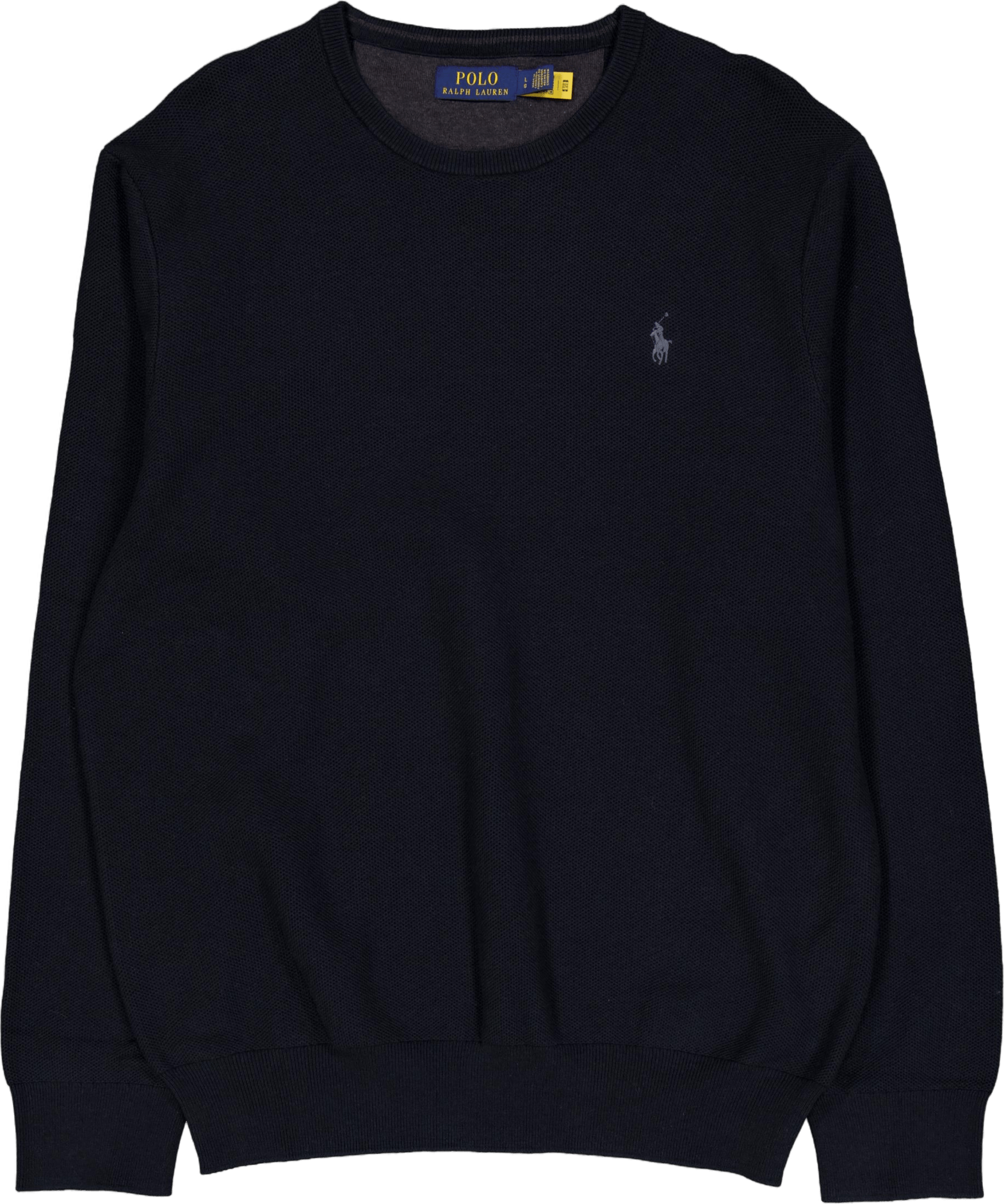 Polo Ralph Lauren Textured Cotton Crewneck Sweat Polo