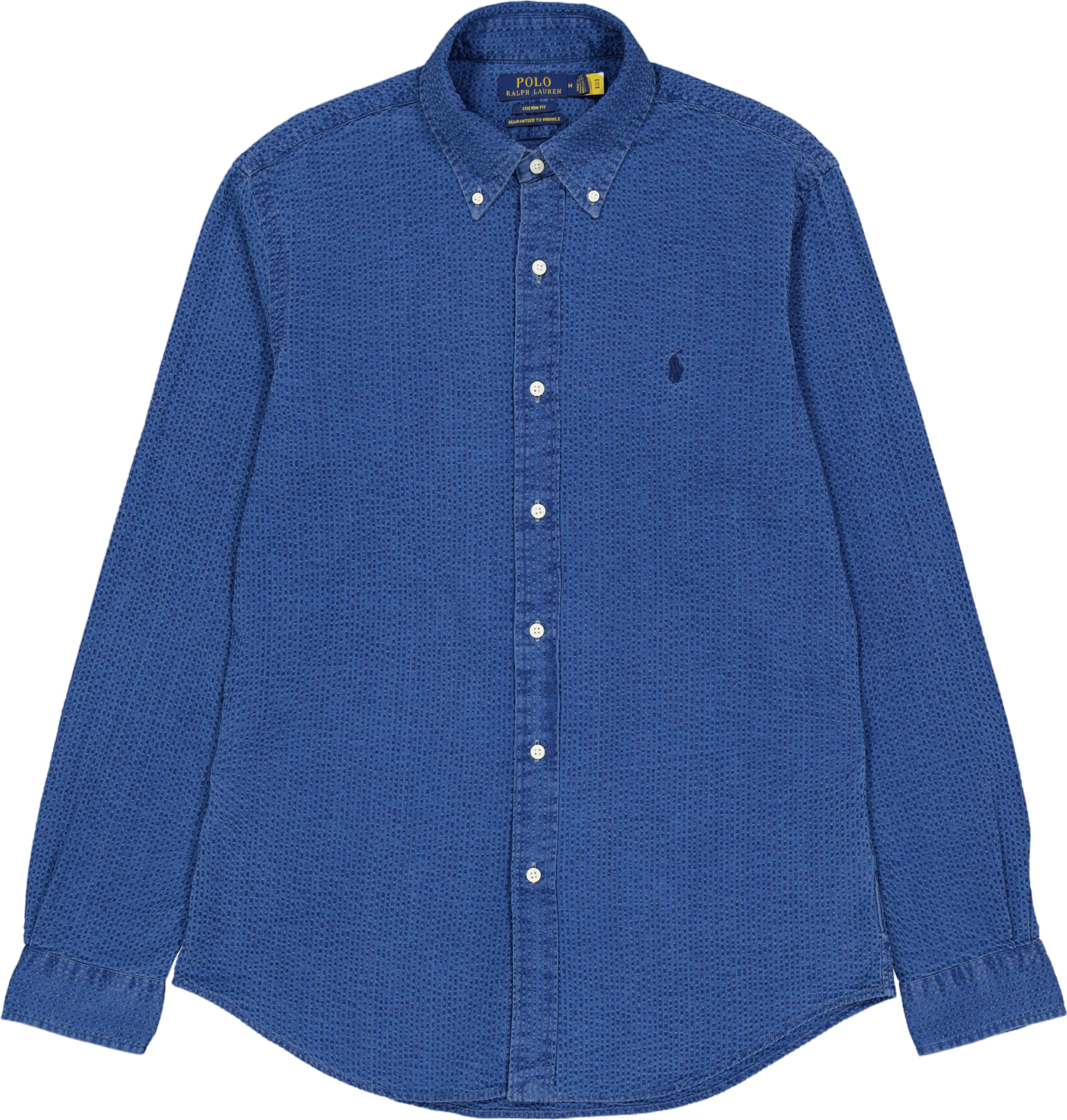 Polo Ralph Lauren Custom Fit Seersucker Shirt Dark Indigo