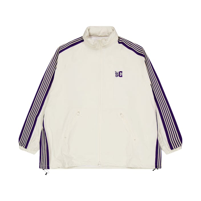 Needles X Dc Shoes Jog Jacket Ivory, Unisex, Klær, jakker, Hvit, S