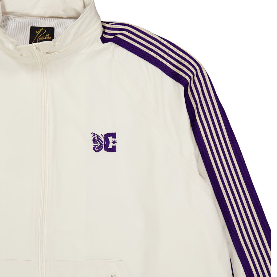 Needles X Dc Shoes Jog Jacket Ivory - Bild 3
