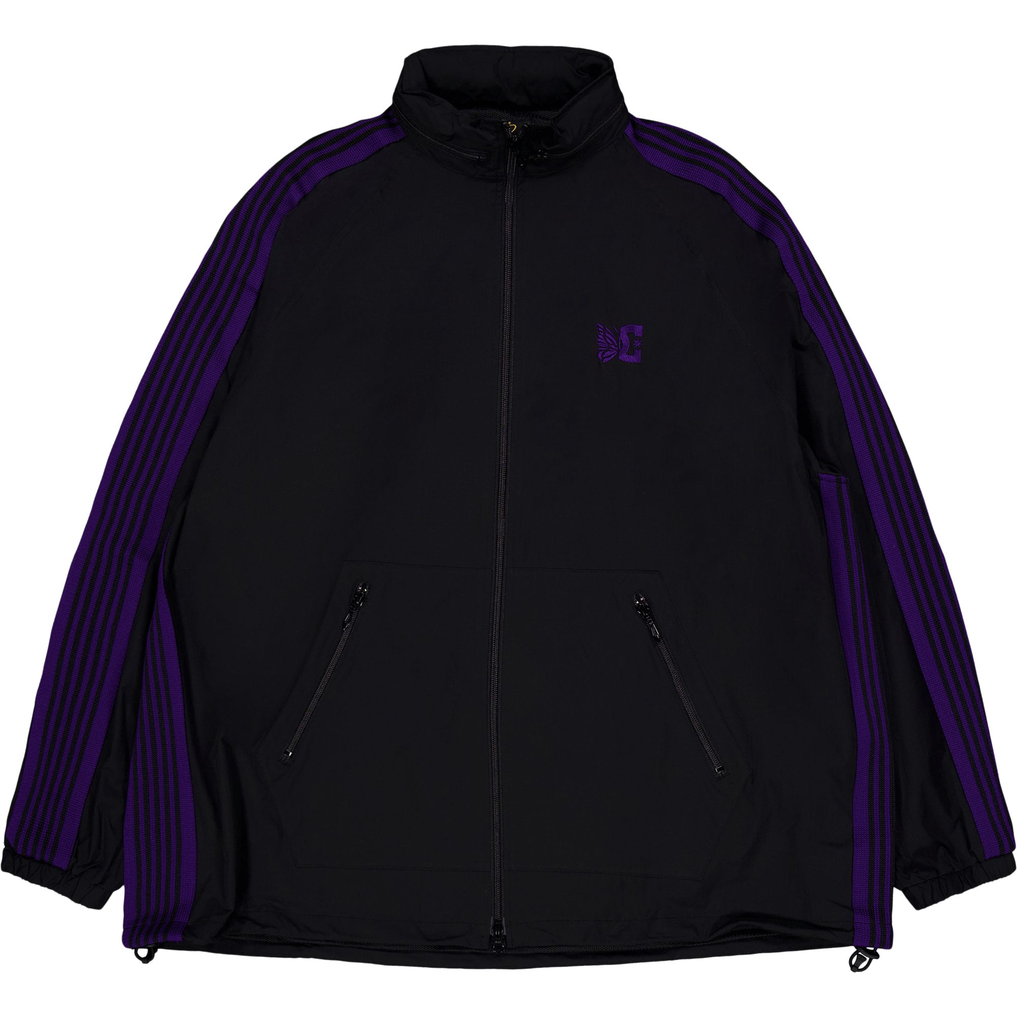 Needles X Dc Shoes Jog Jacket  Black, Unisex, Apparels, jackets, Black, S