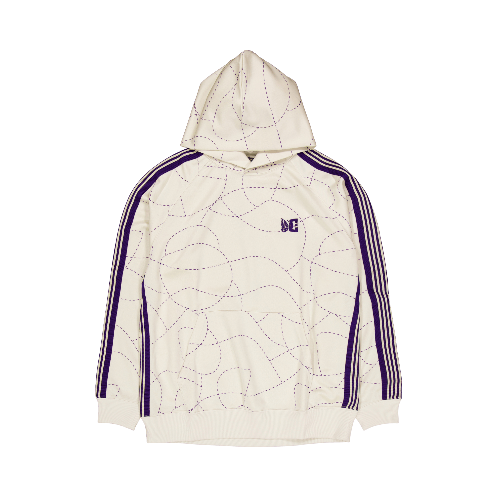 Needles X Dc Shoes Track Hoody Ivory