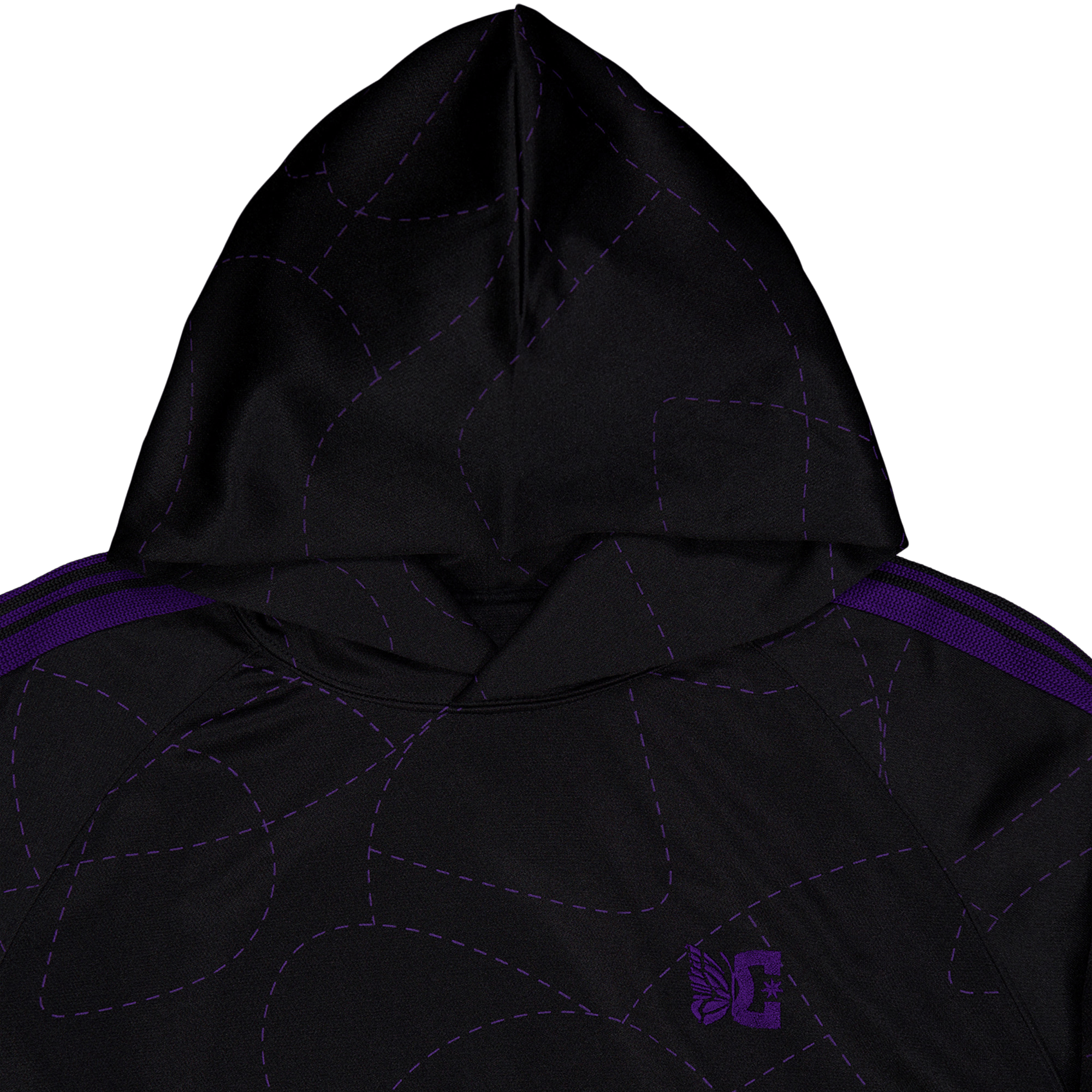 Needles X Dc Shoes Track Hoody Black - Bild 3
