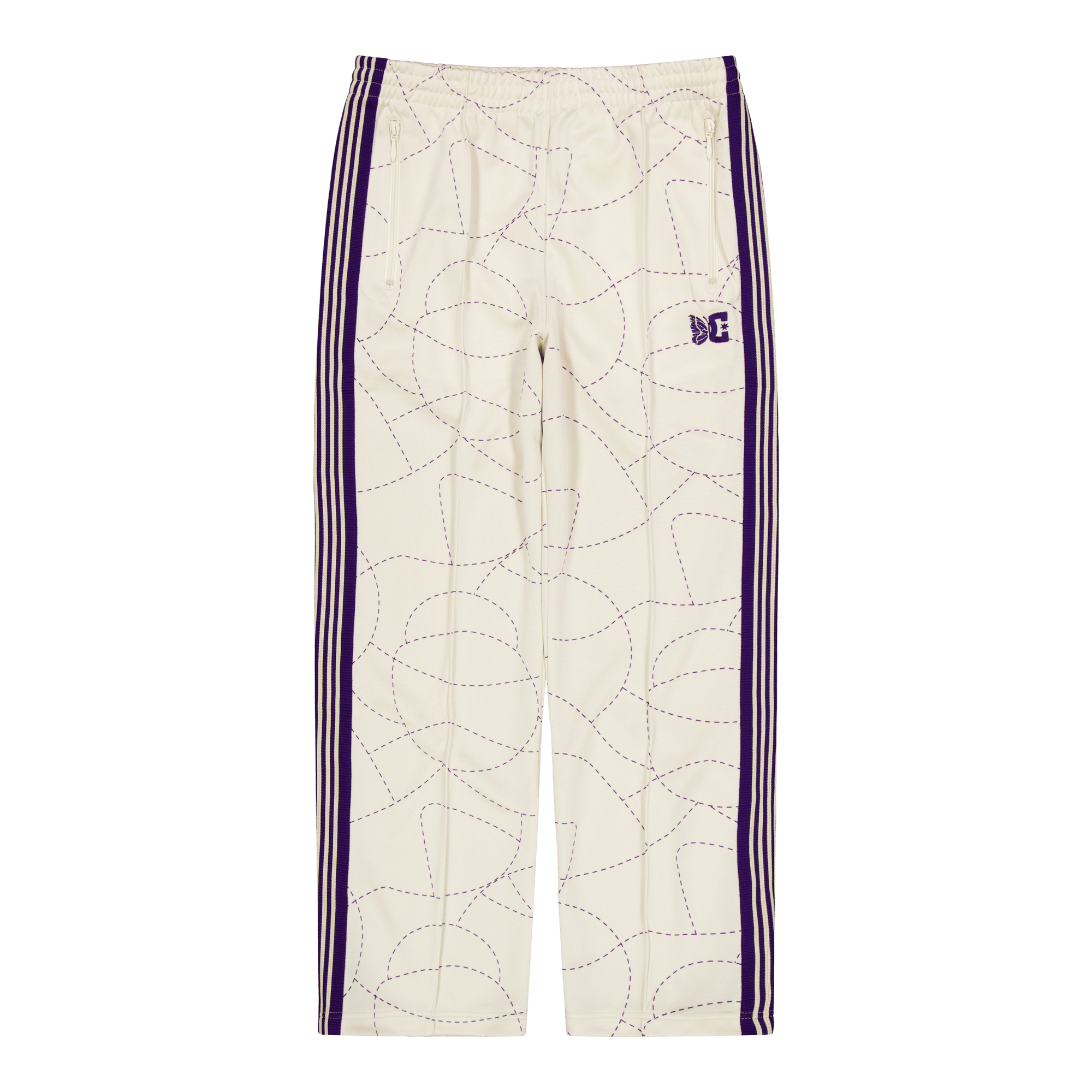 Needles X Dc Shoes Track Pant  Ivory