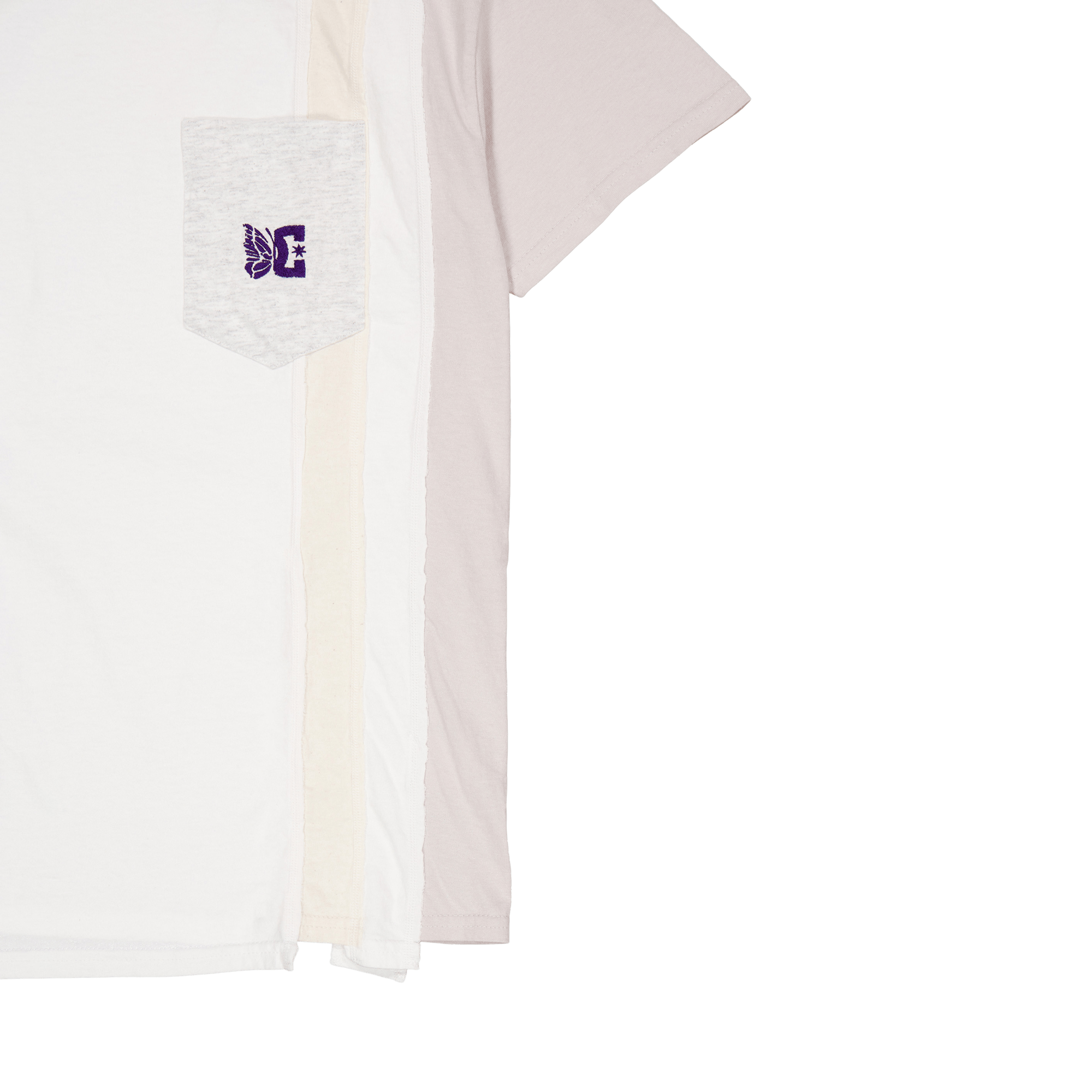 Needles X Dc Shoes 7 Cuts S/s  Ivory - Bild 4