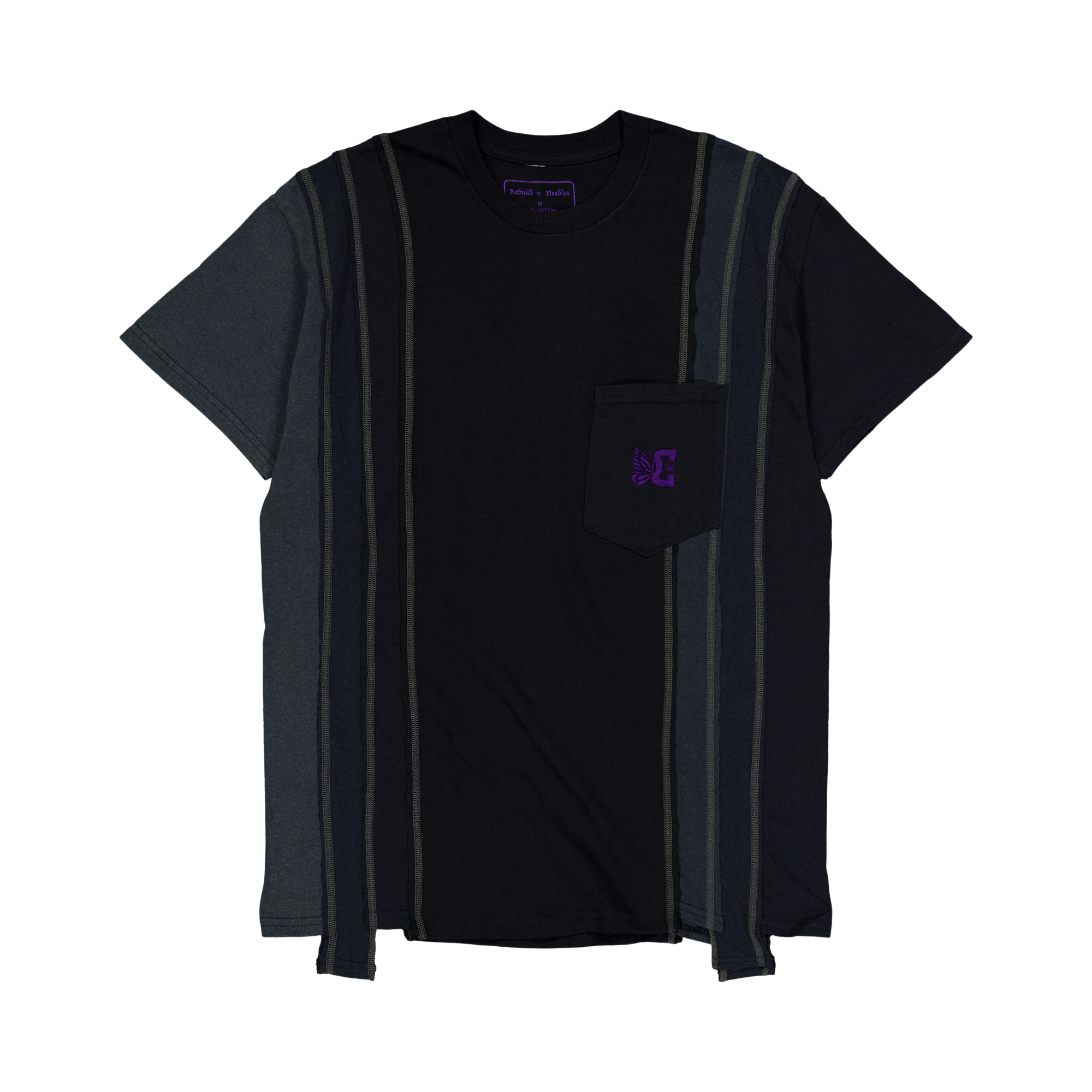 Needles X Dc Shoes 7 Cuts S/s  Black