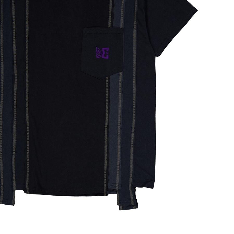 Needles X Dc Shoes 7 Cuts S/s Black - Bild 3