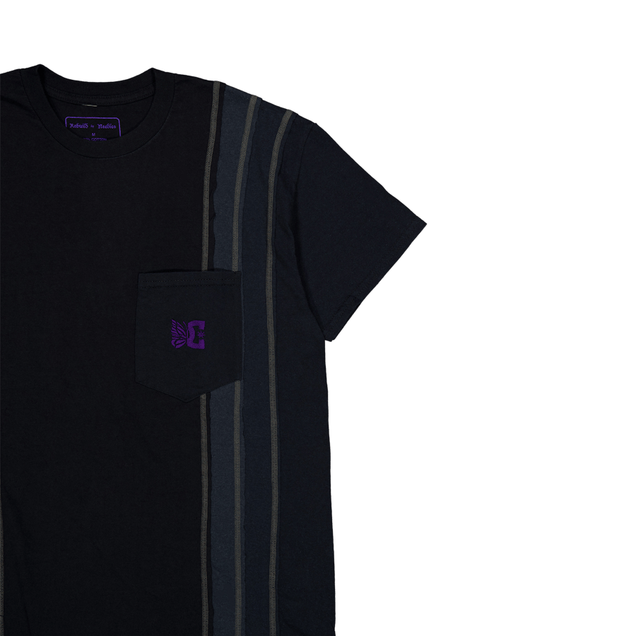 Needles X Dc Shoes 7 Cuts S/s Black - Bild 4