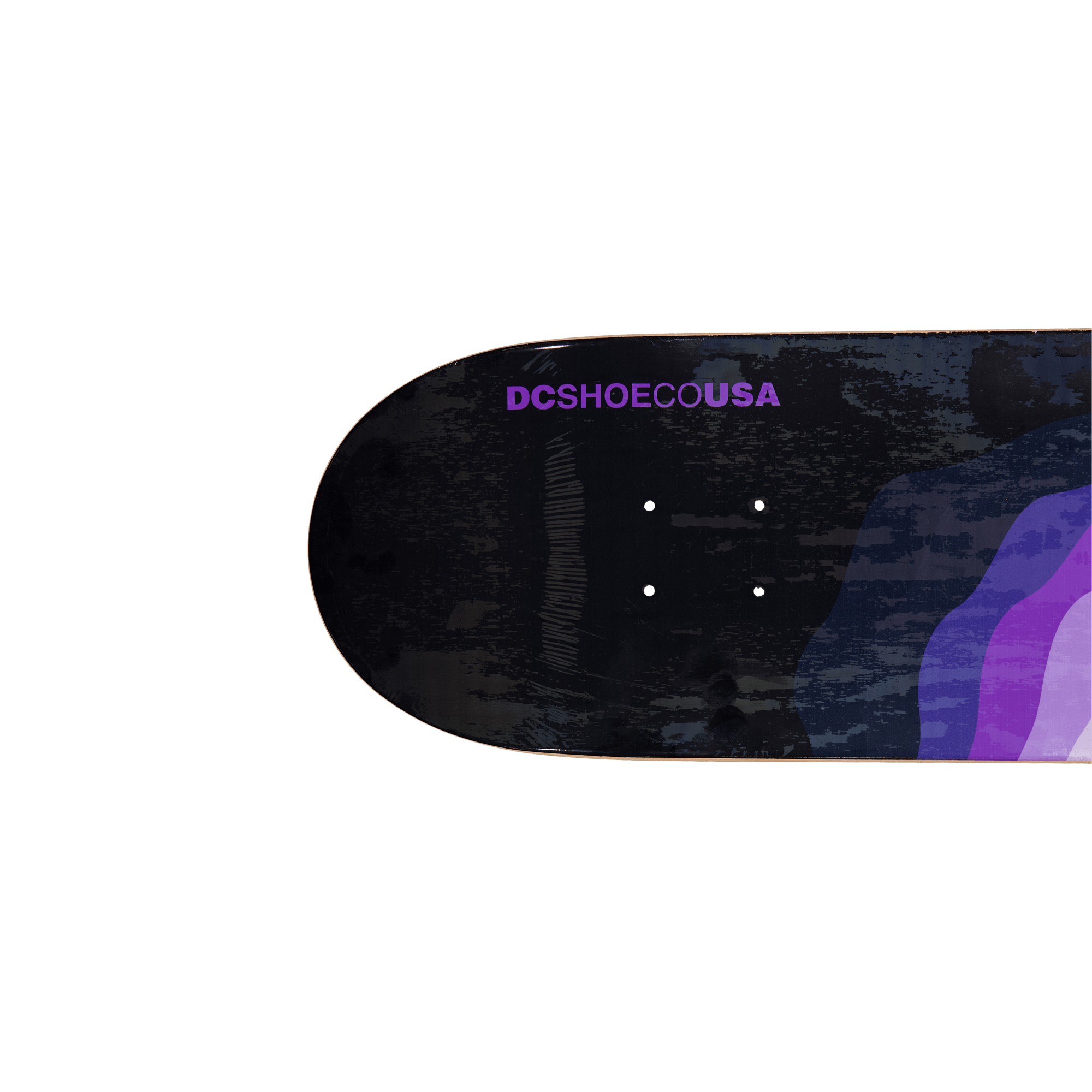 Needles X Dc Shoes Skate Deck Black / Purple - Bild 3