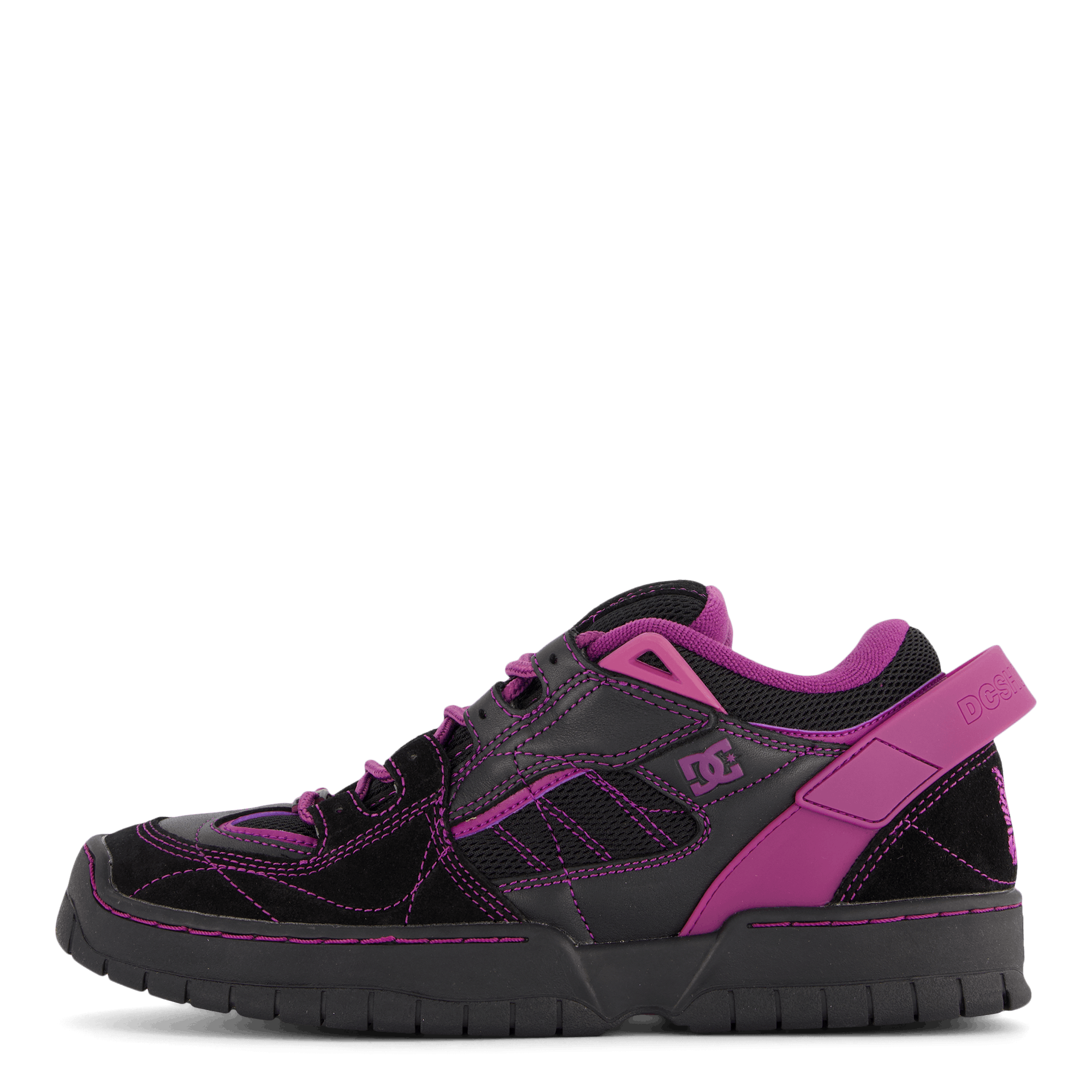 Needles X Dc Shoes Spectre Lea Black / Purple, Unisex, Buty, Sneakersy, Czarny/Fioletowy, EU 46