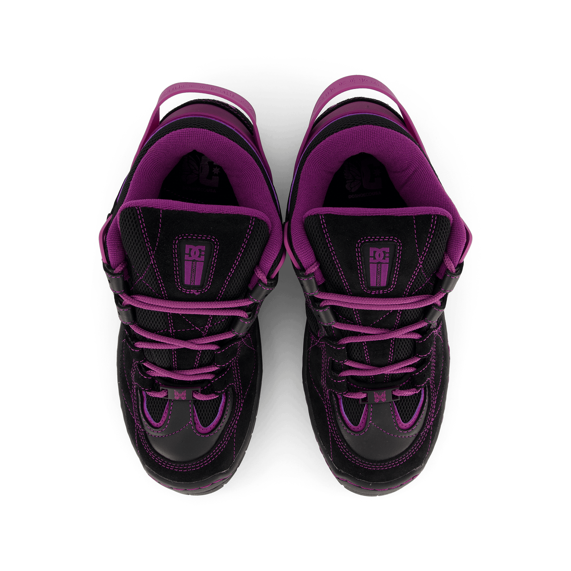 Needles X Dc Shoes Spectre Lea Black / Purple - Bild 6